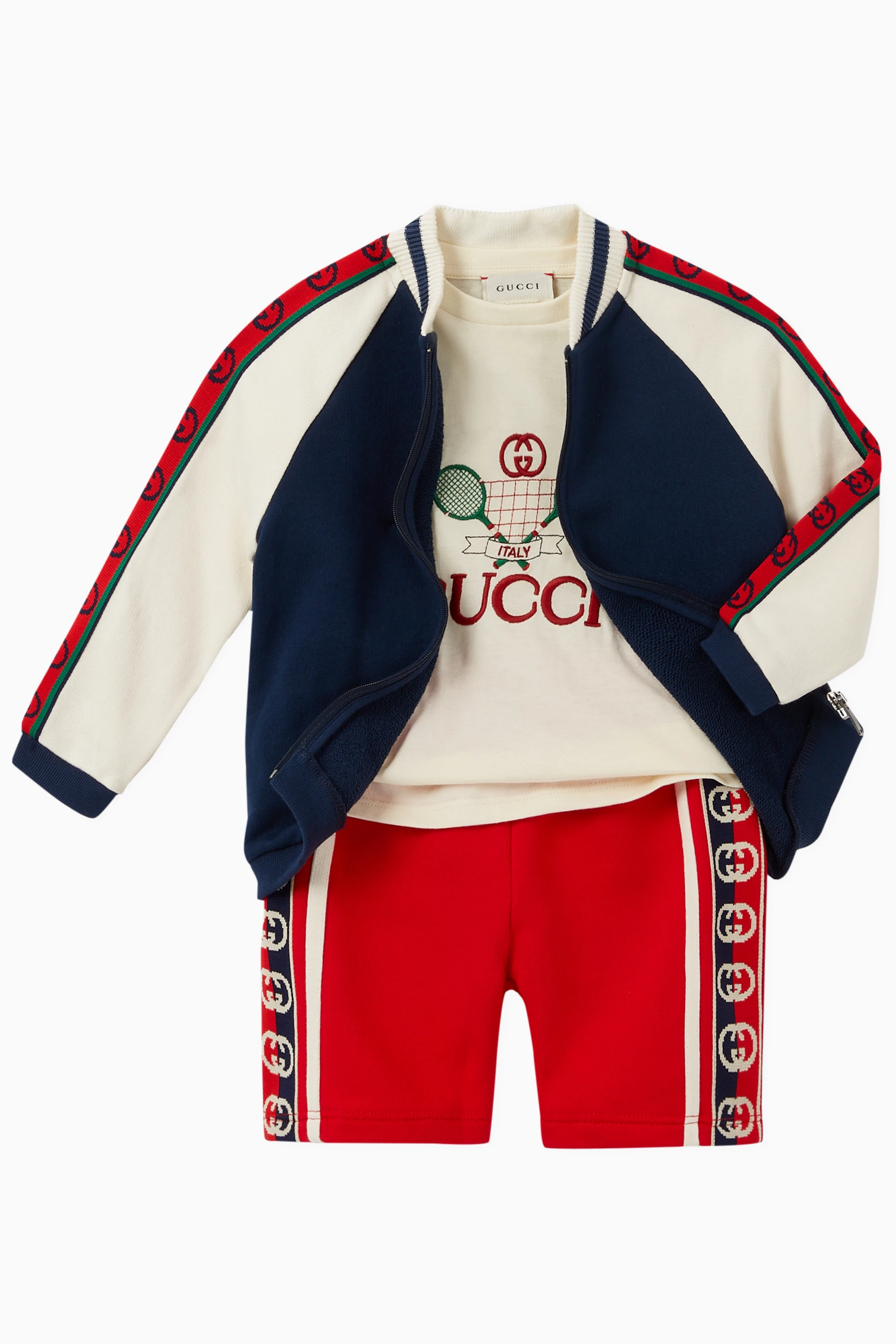 Baby boy gucci on sale tracksuit