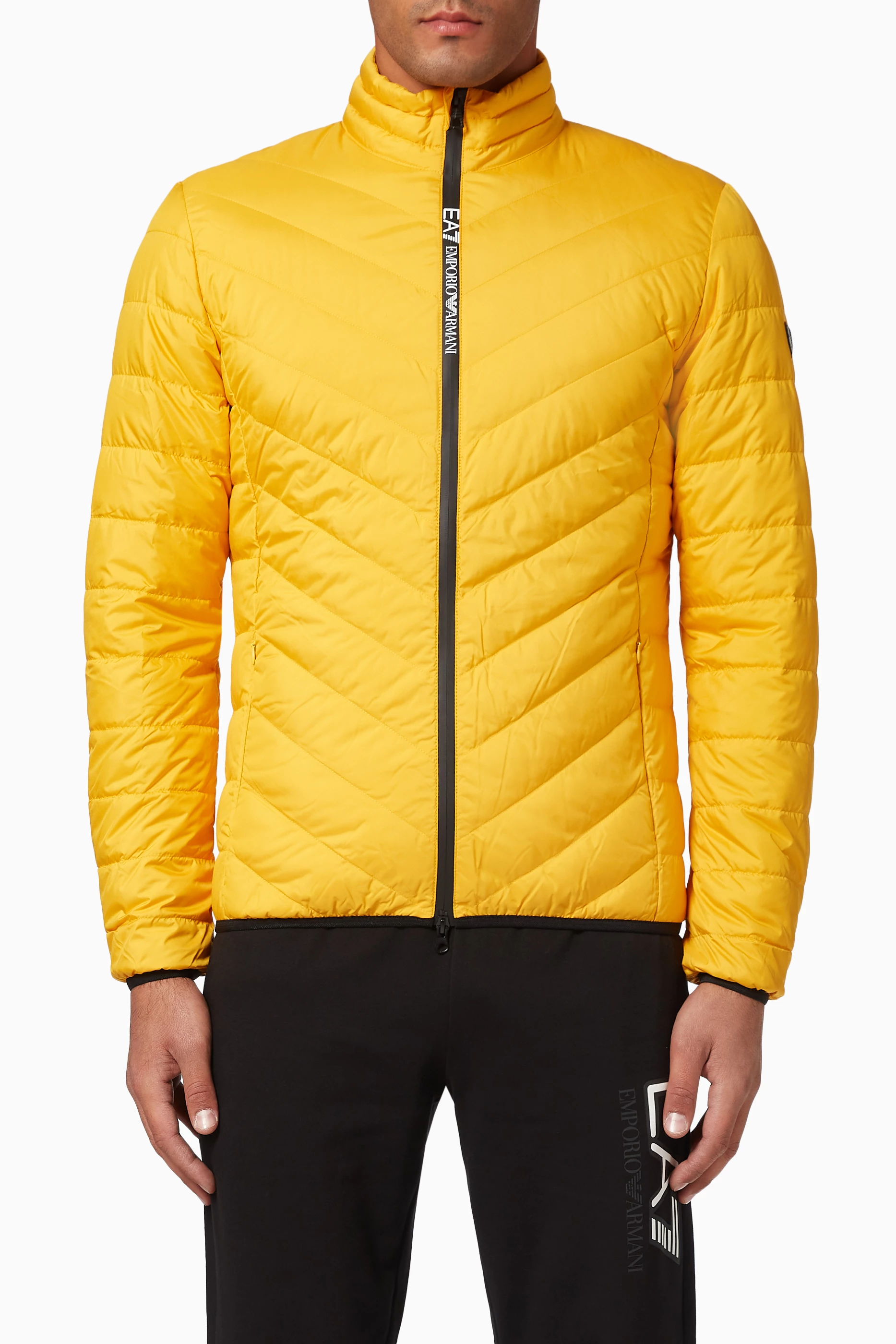 Yellow top armani jacket