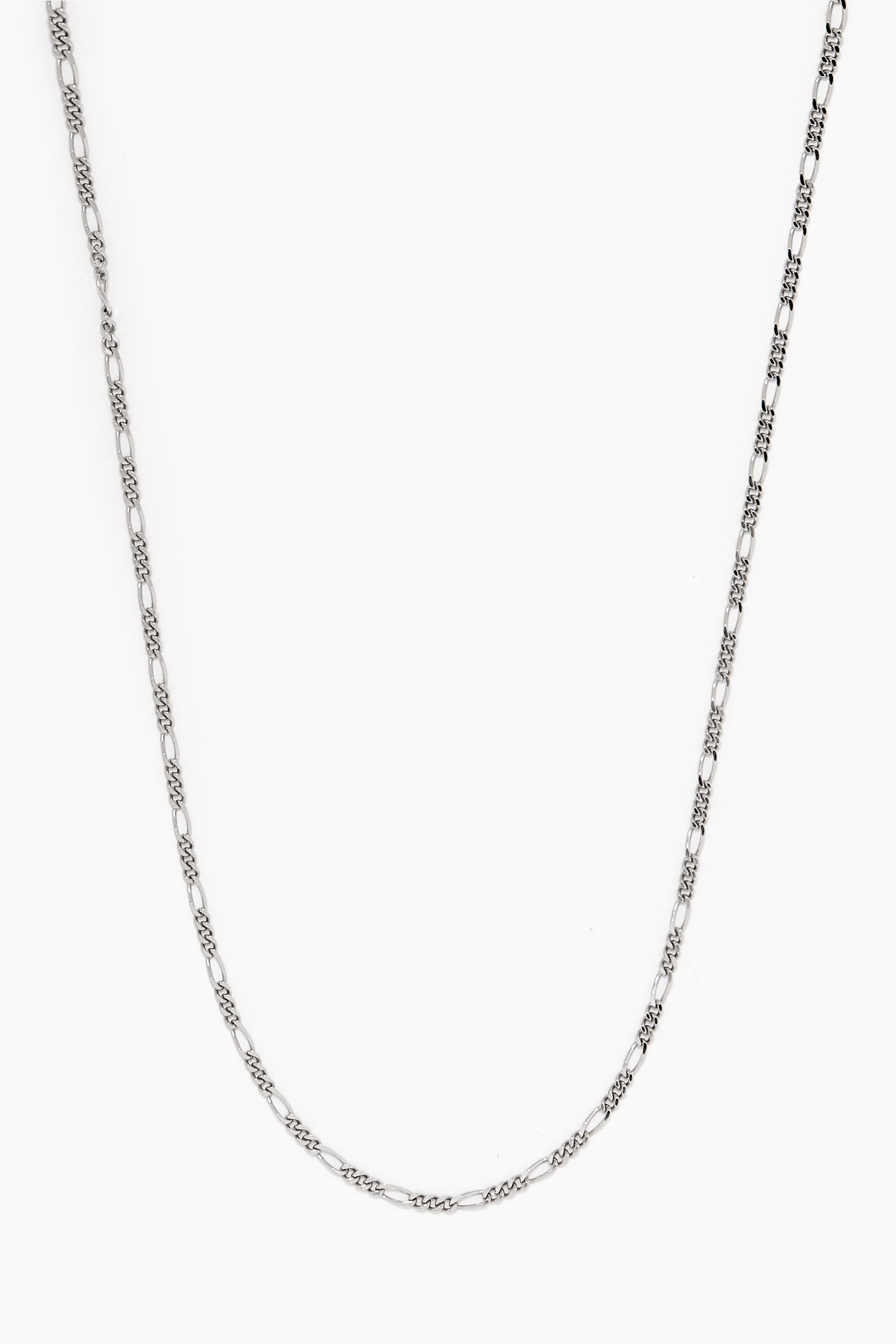 Buy Northskull Silver Chain Necklace in Sterling Silver for Men in