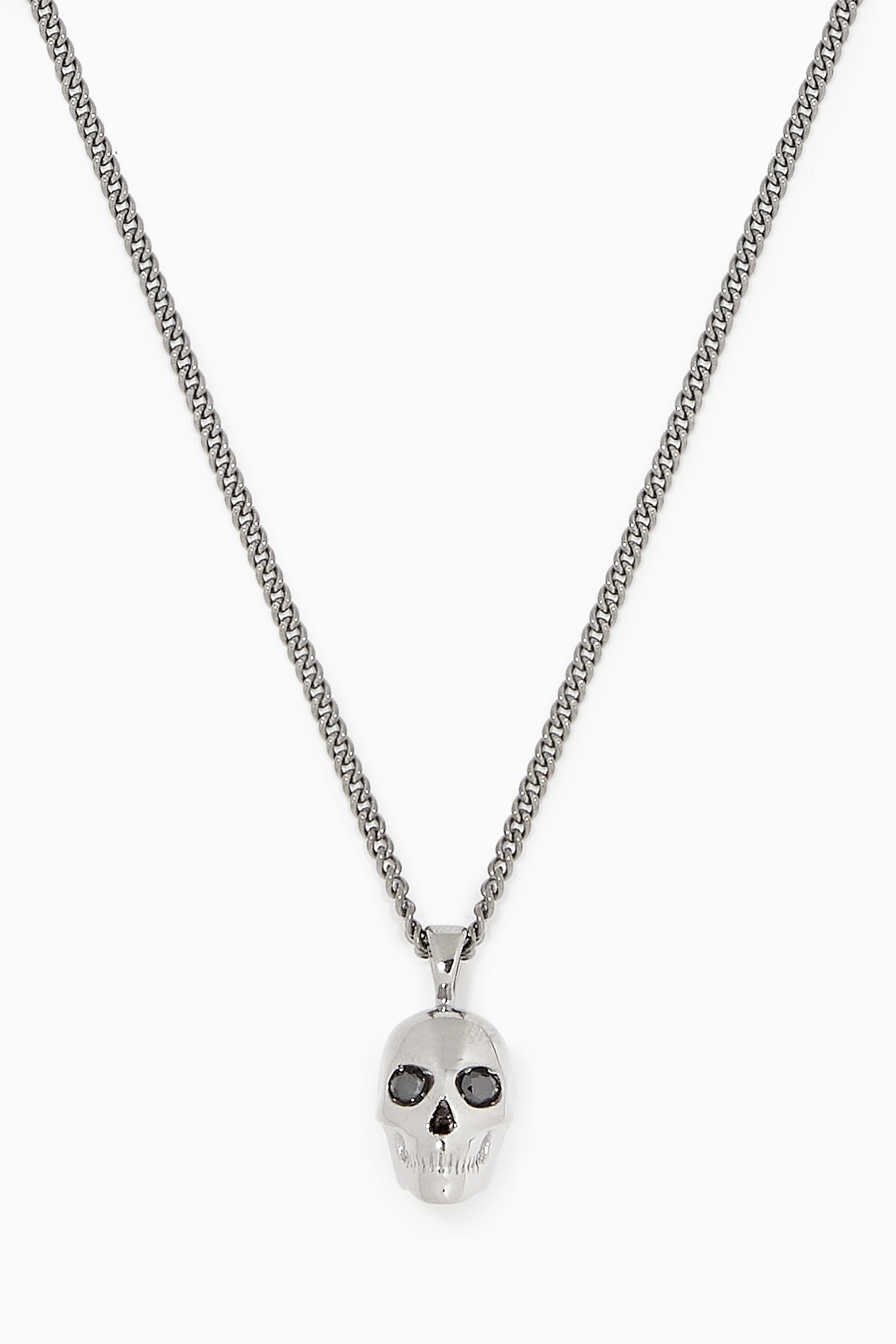 North store skull necklace