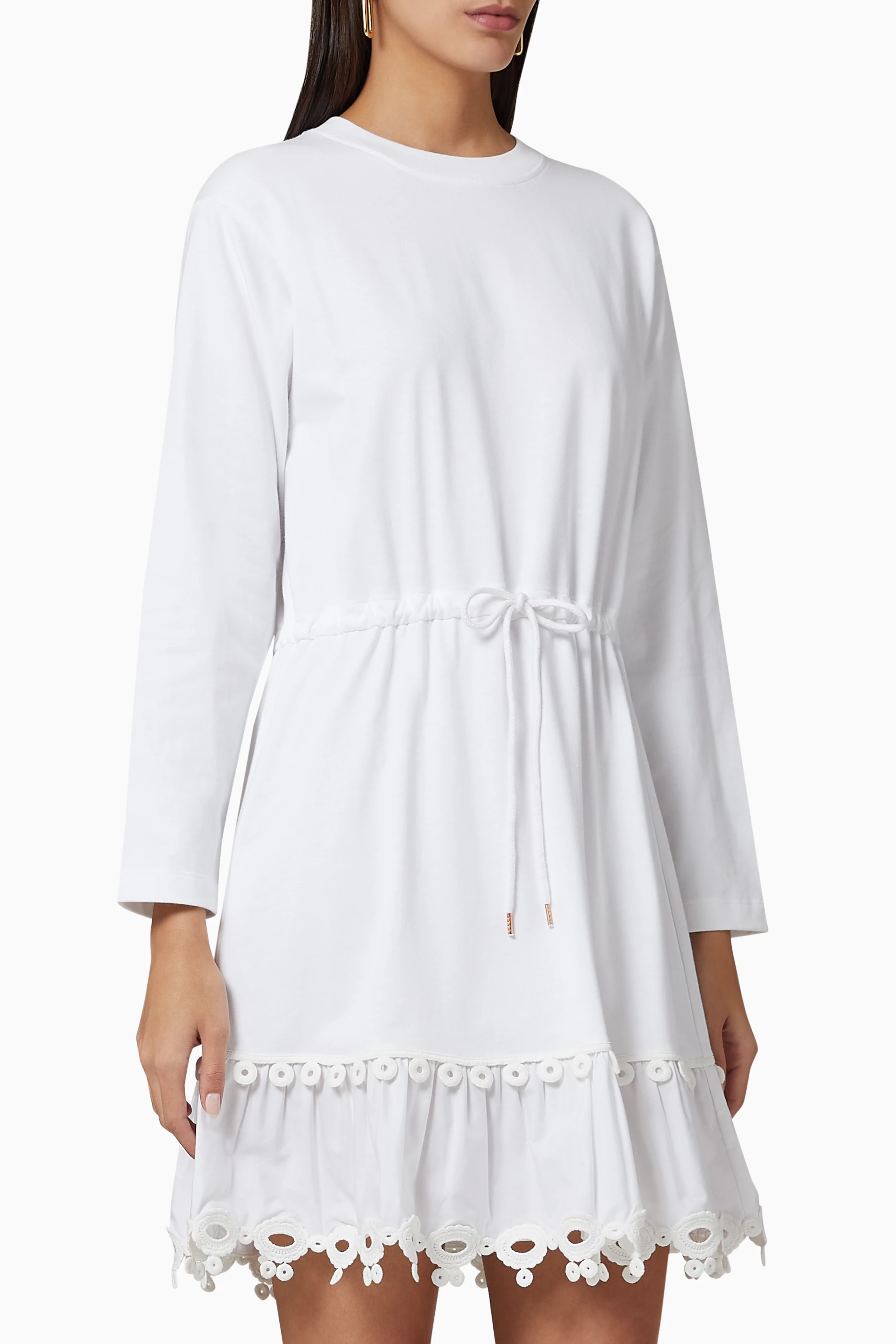 See by on sale chloe dress white