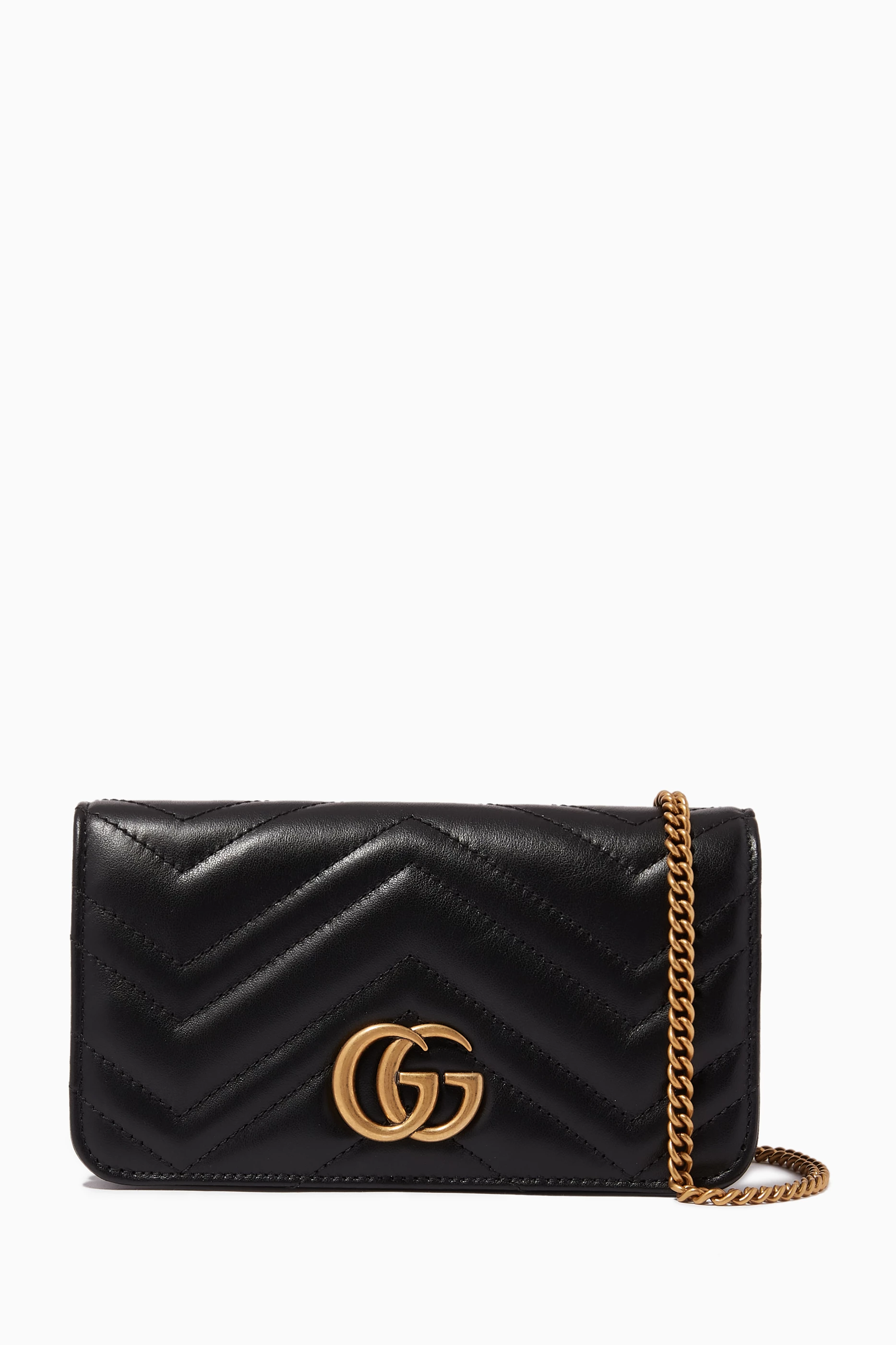 Black gucci hotsell marmont wallet