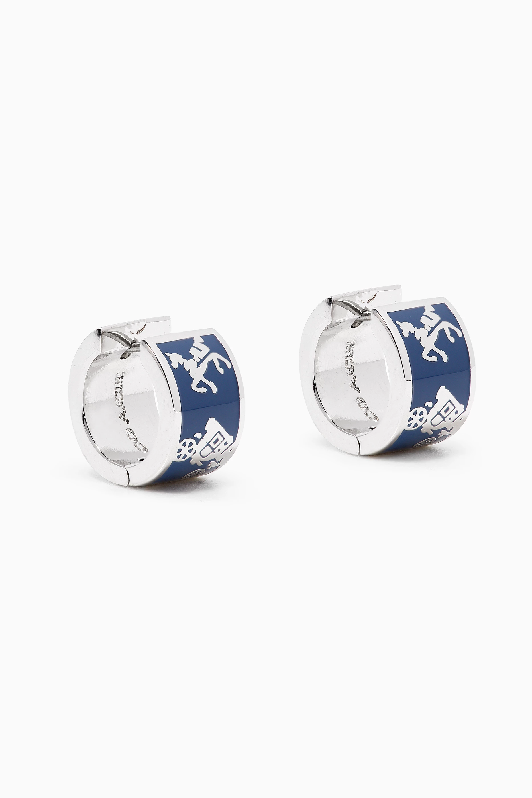 Coach horse and carriage earrings cheap