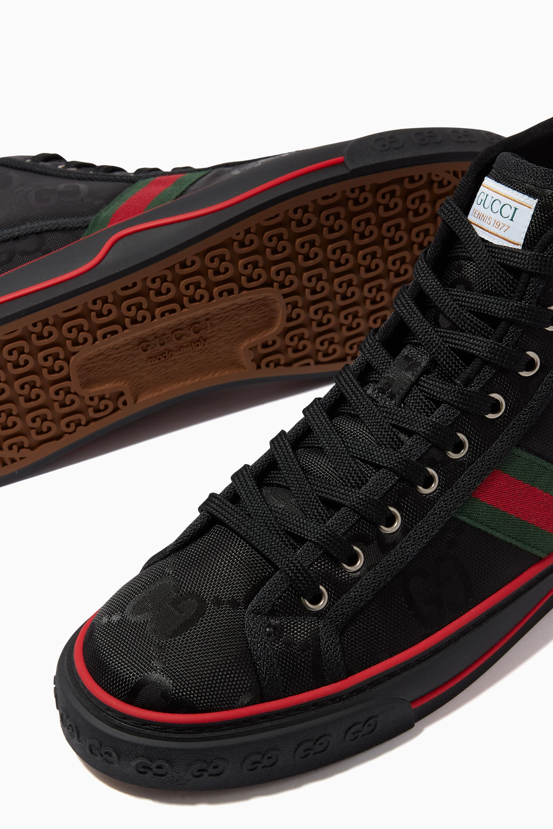 Gucci shoes high top black top