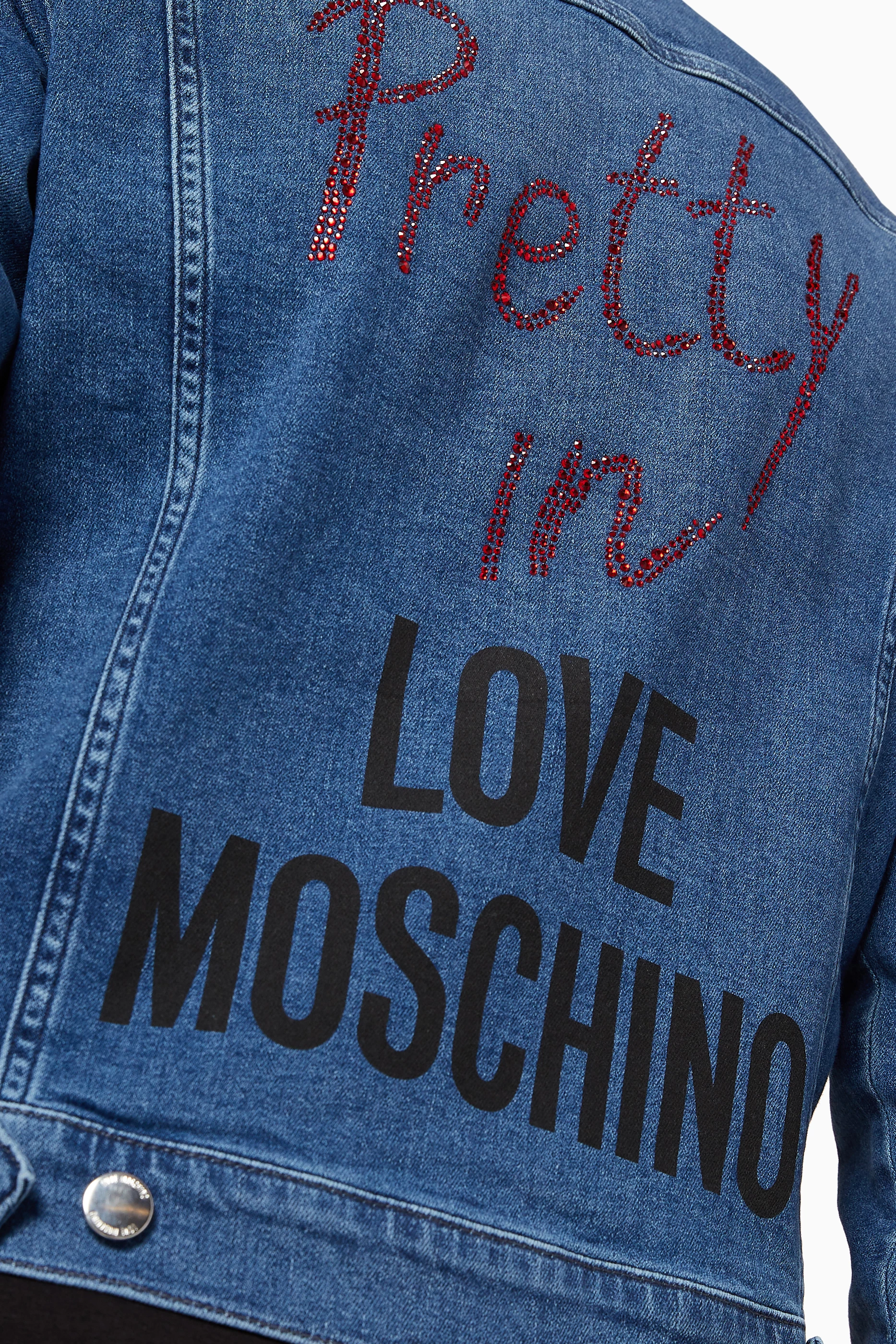 Denim 2025 jacket moschino