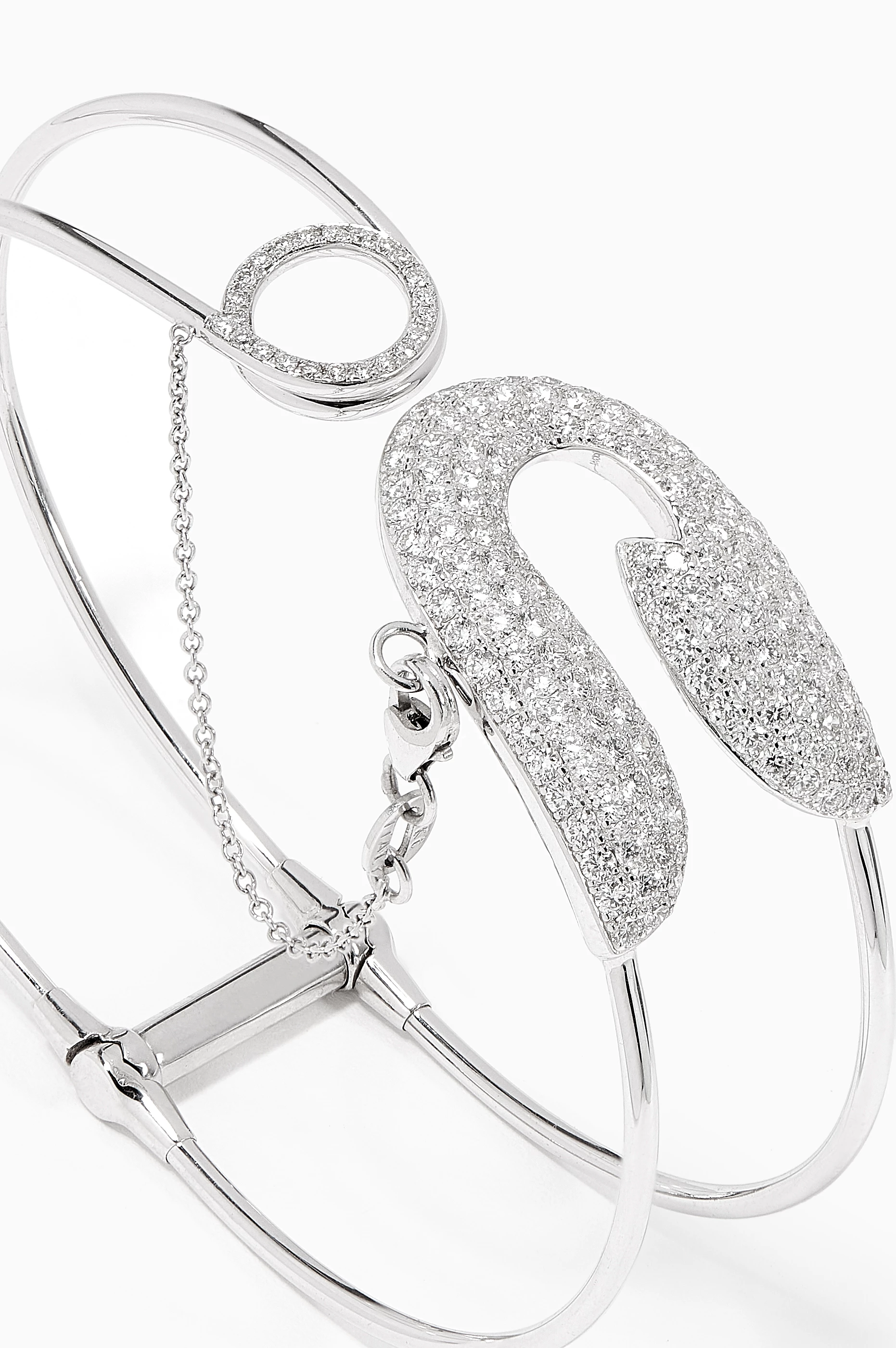 Safety pin best sale cuff bracelet