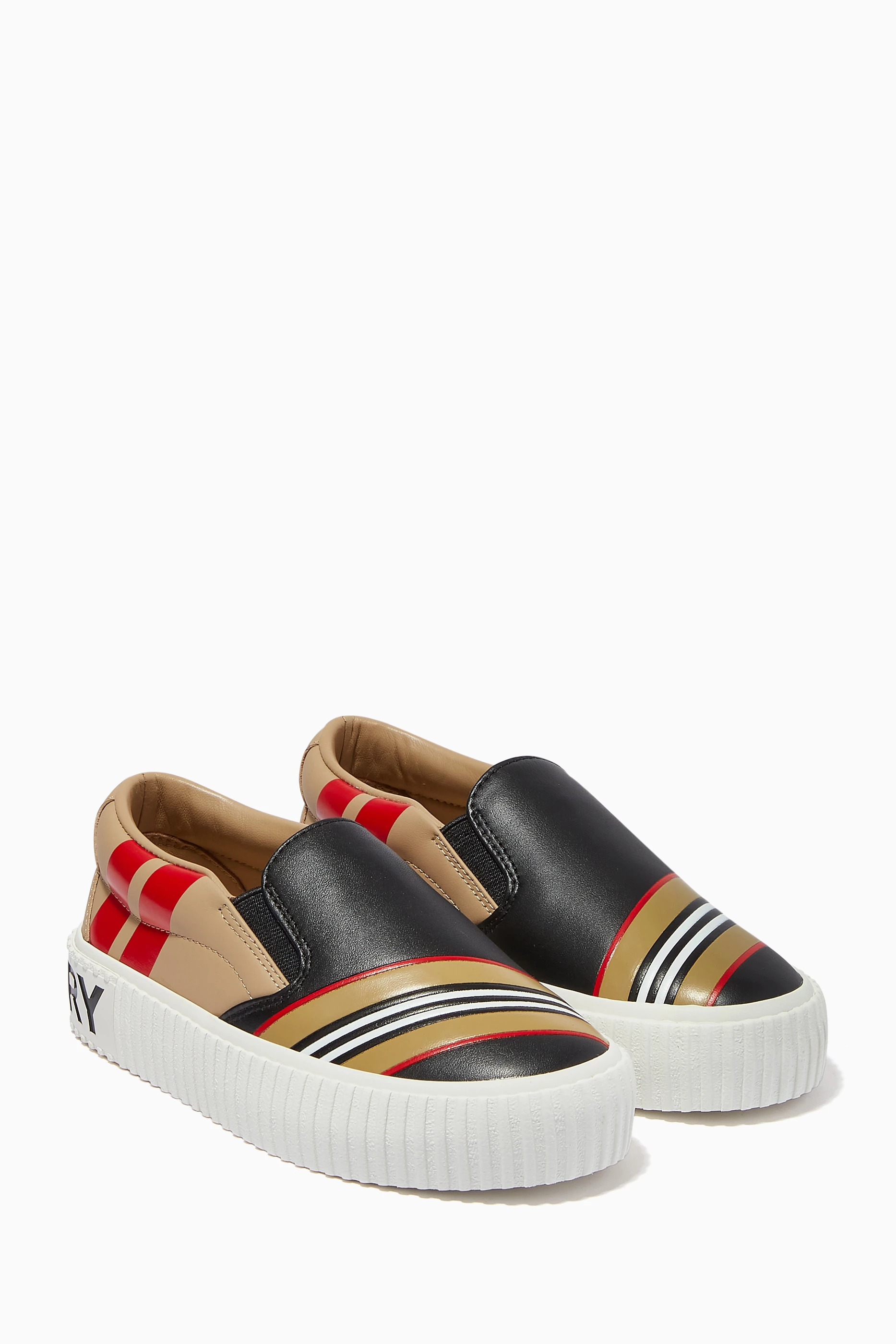 Burberry slip on sneakers hot sale