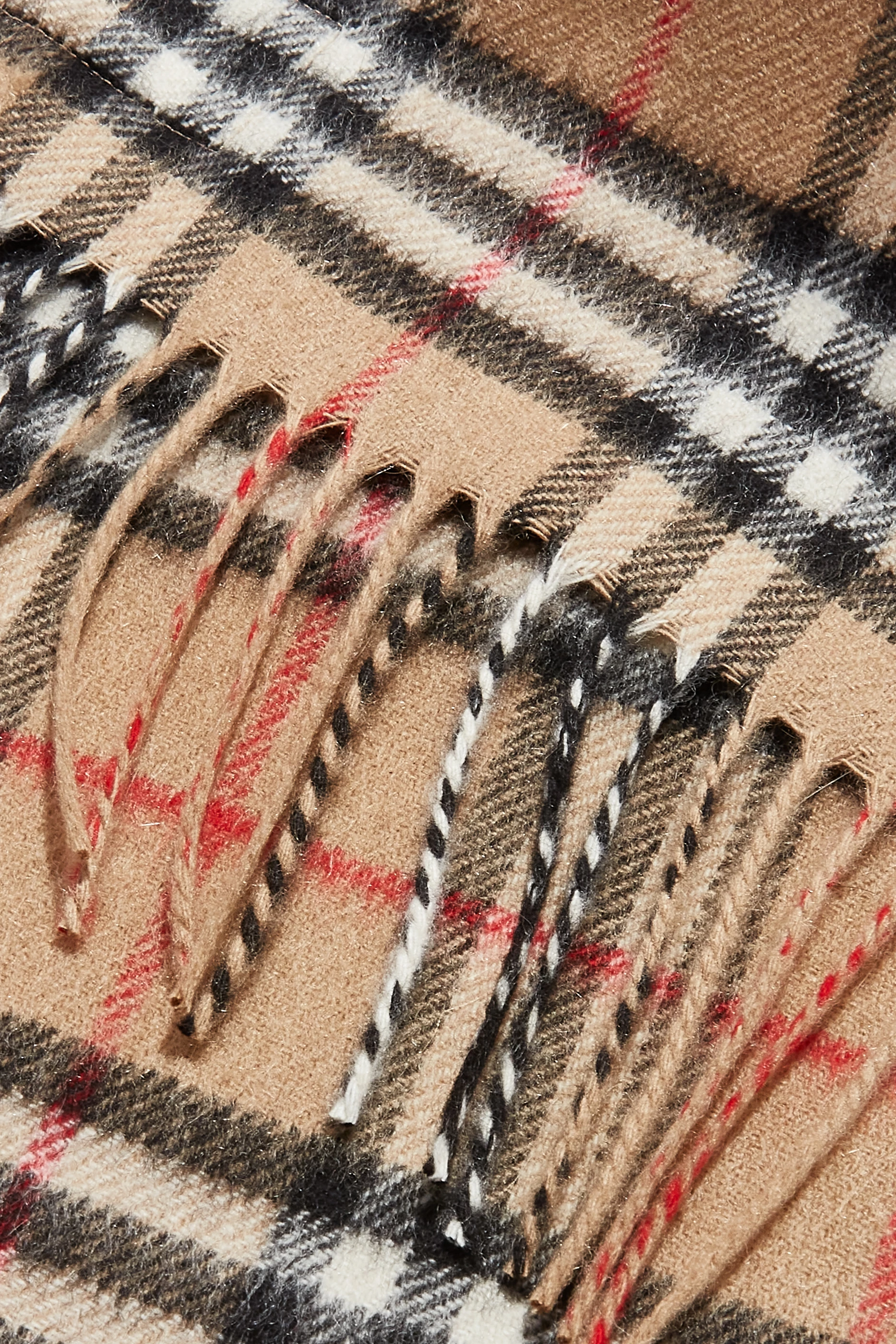 Burberry 50 cashmere deals 50 wool scarf vintage