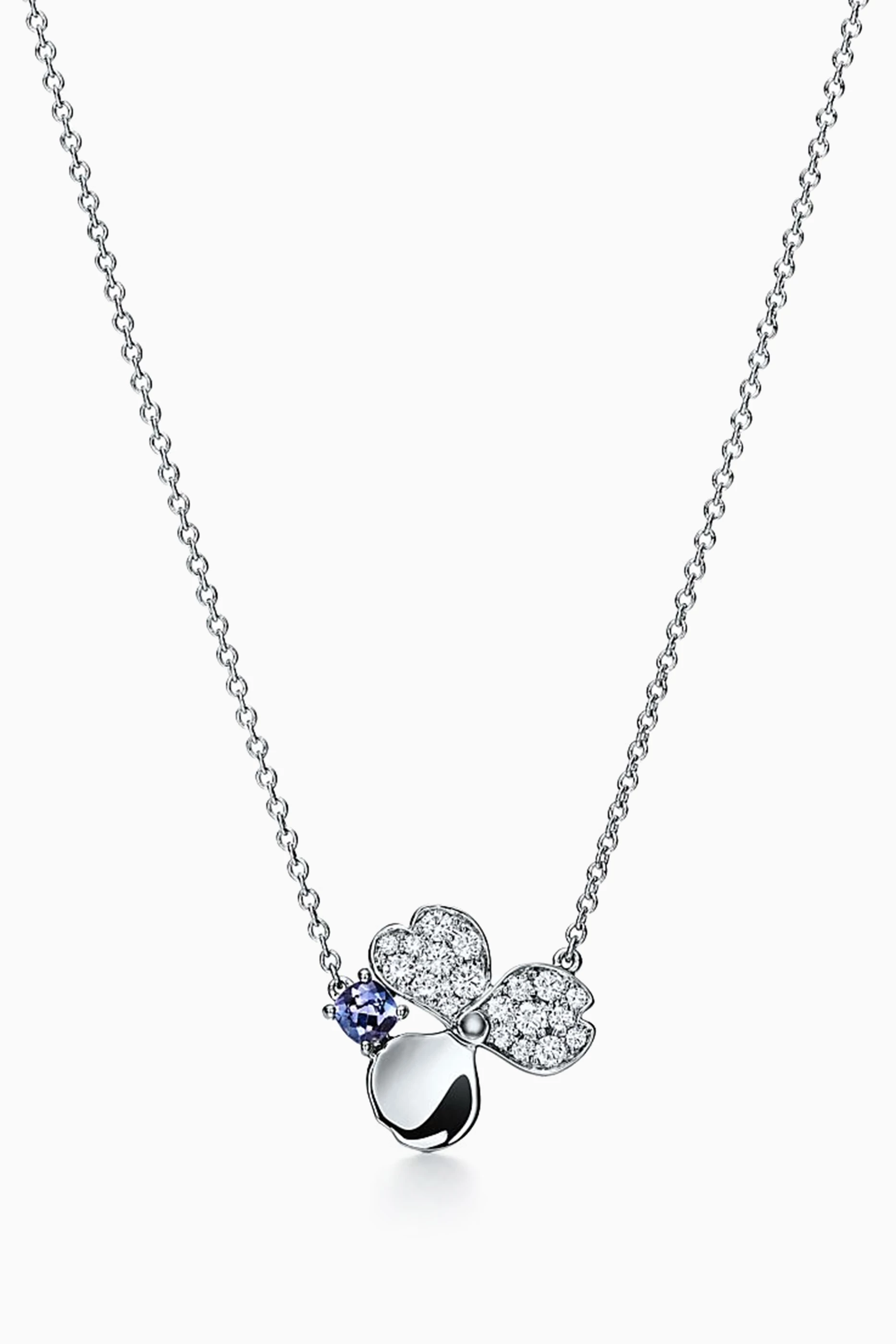Tiffany sales flower pendant