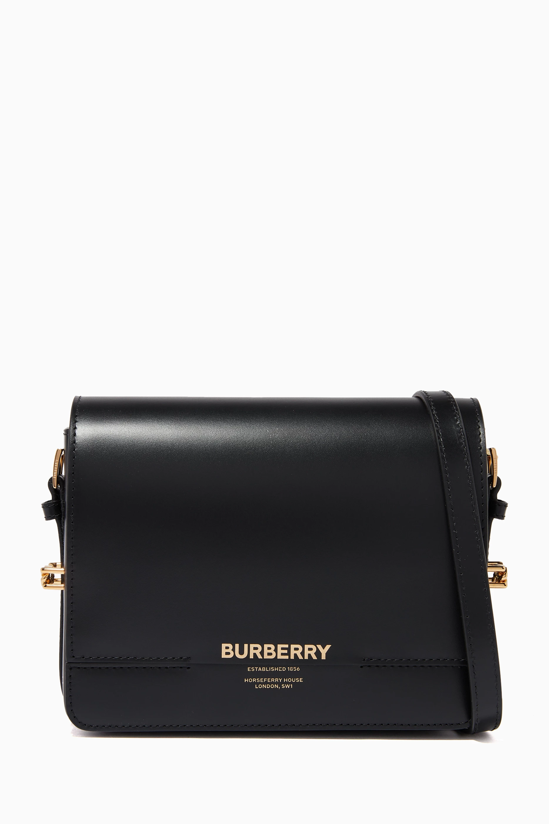 Burberry grace leather shoulder bag top