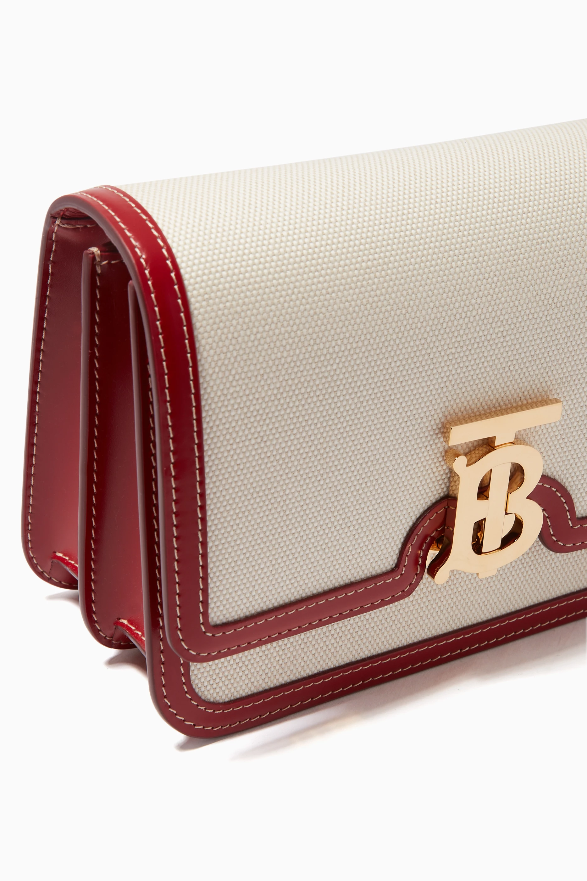 Burberry tb store bag canvas