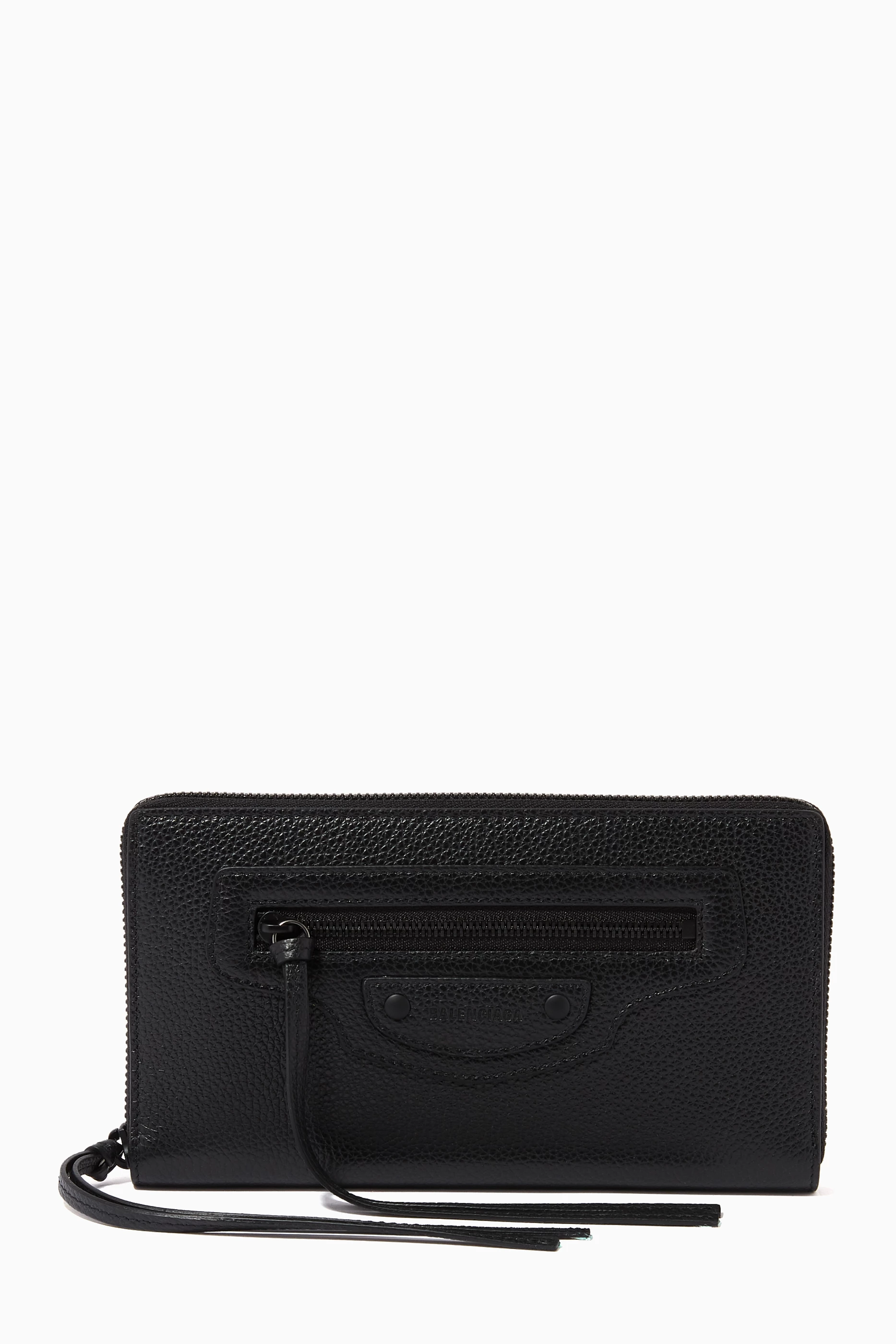 Balenciaga wallet zip hot sale around