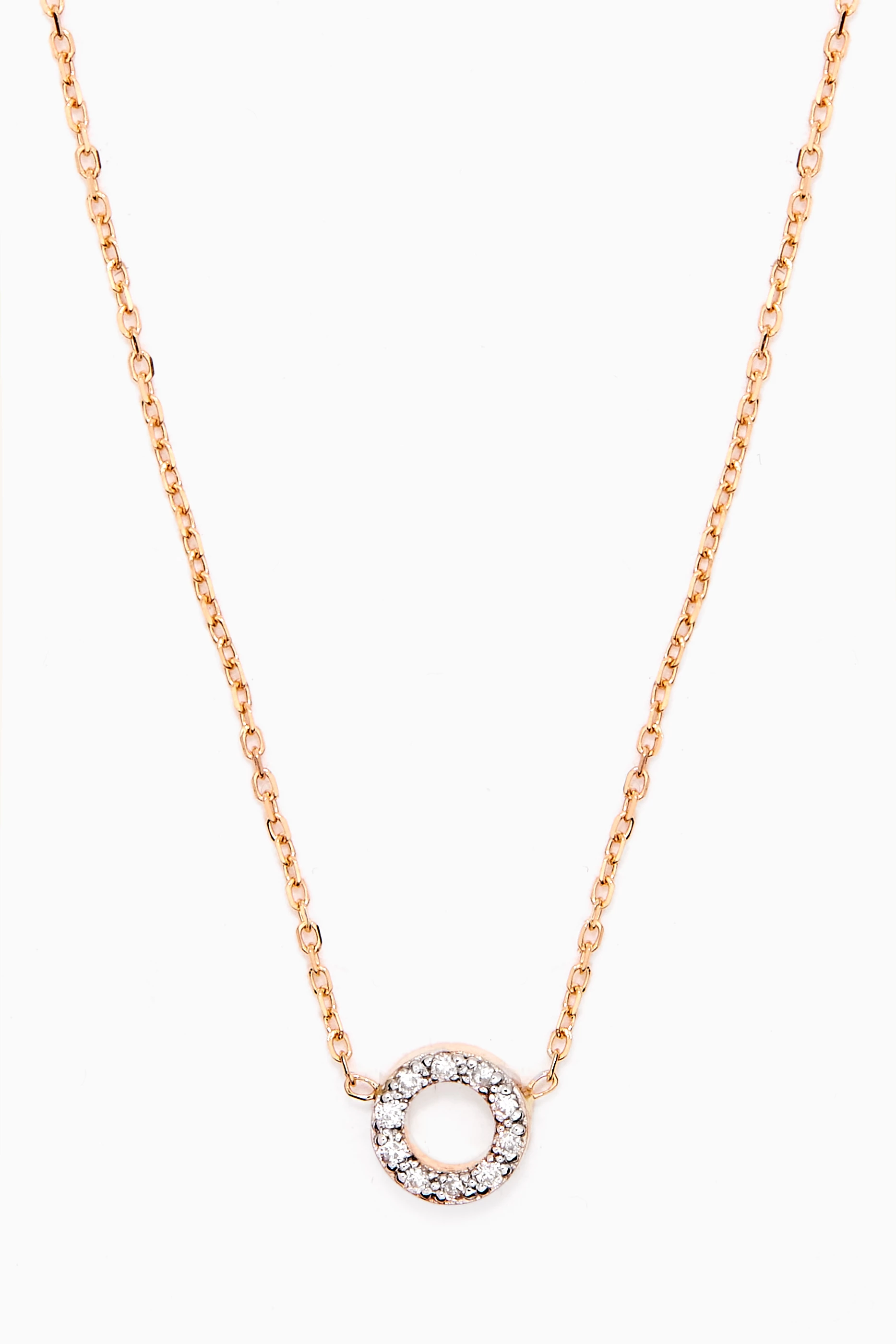 Diamond disk 2025 necklace