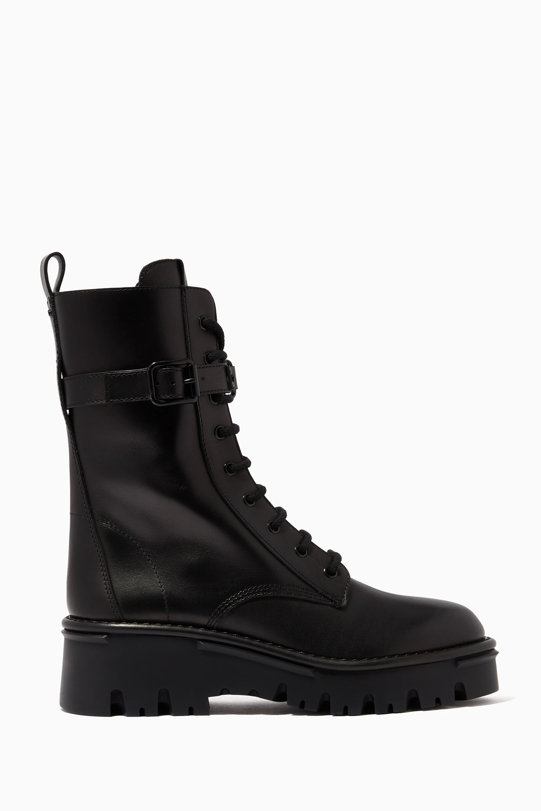 Combat boots valentino sales