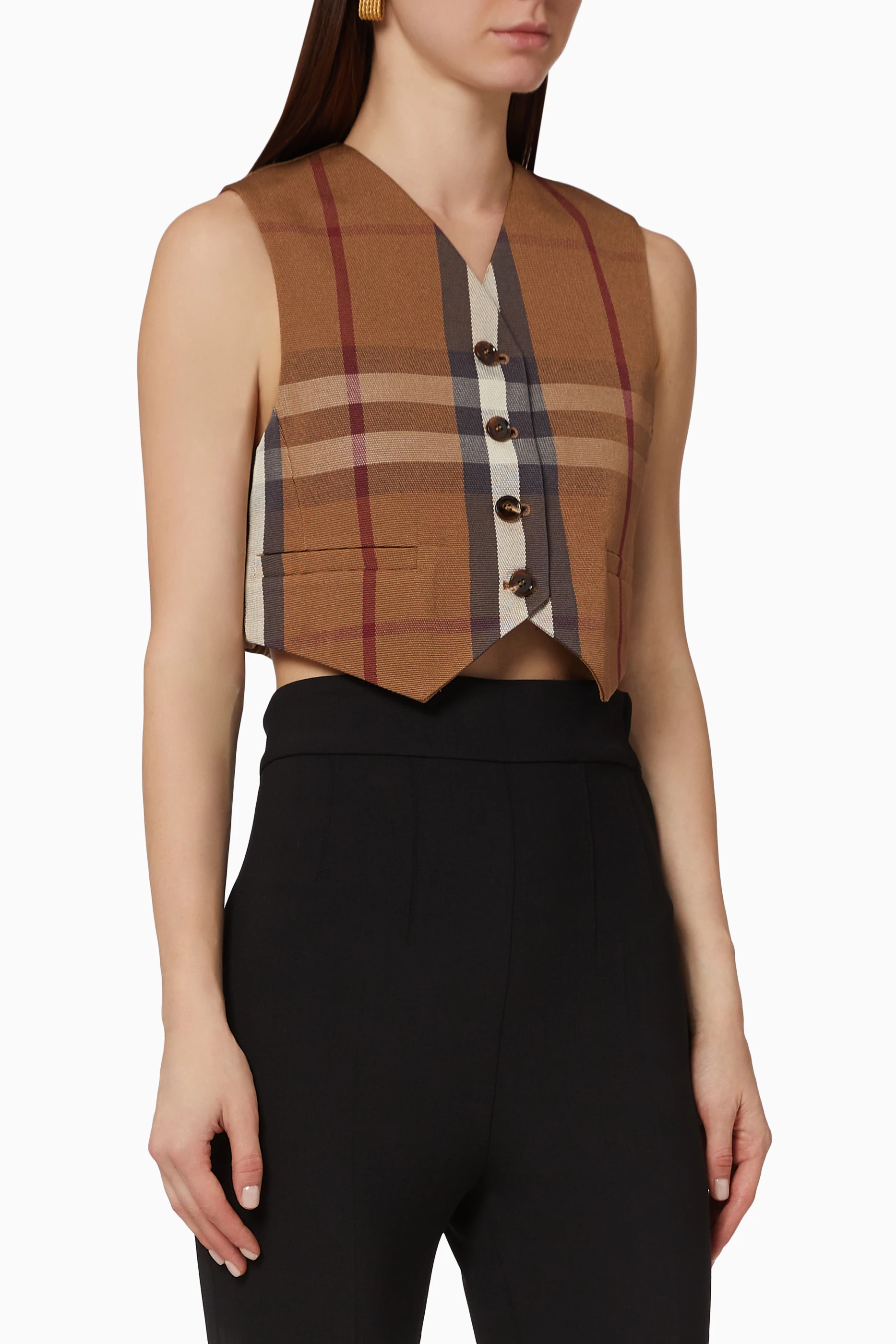 Burberry waistcoat top
