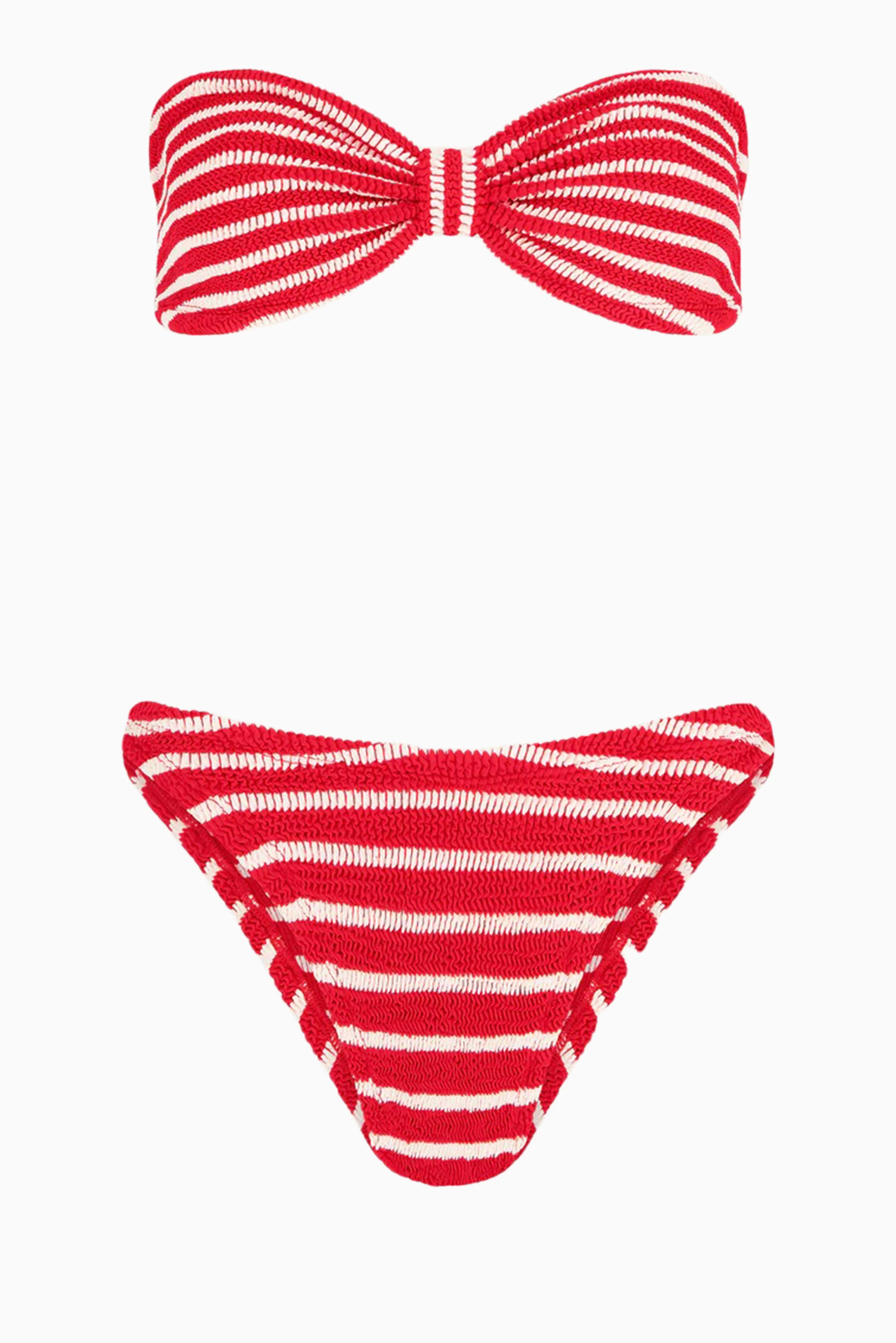 Bandeau bikini red deals