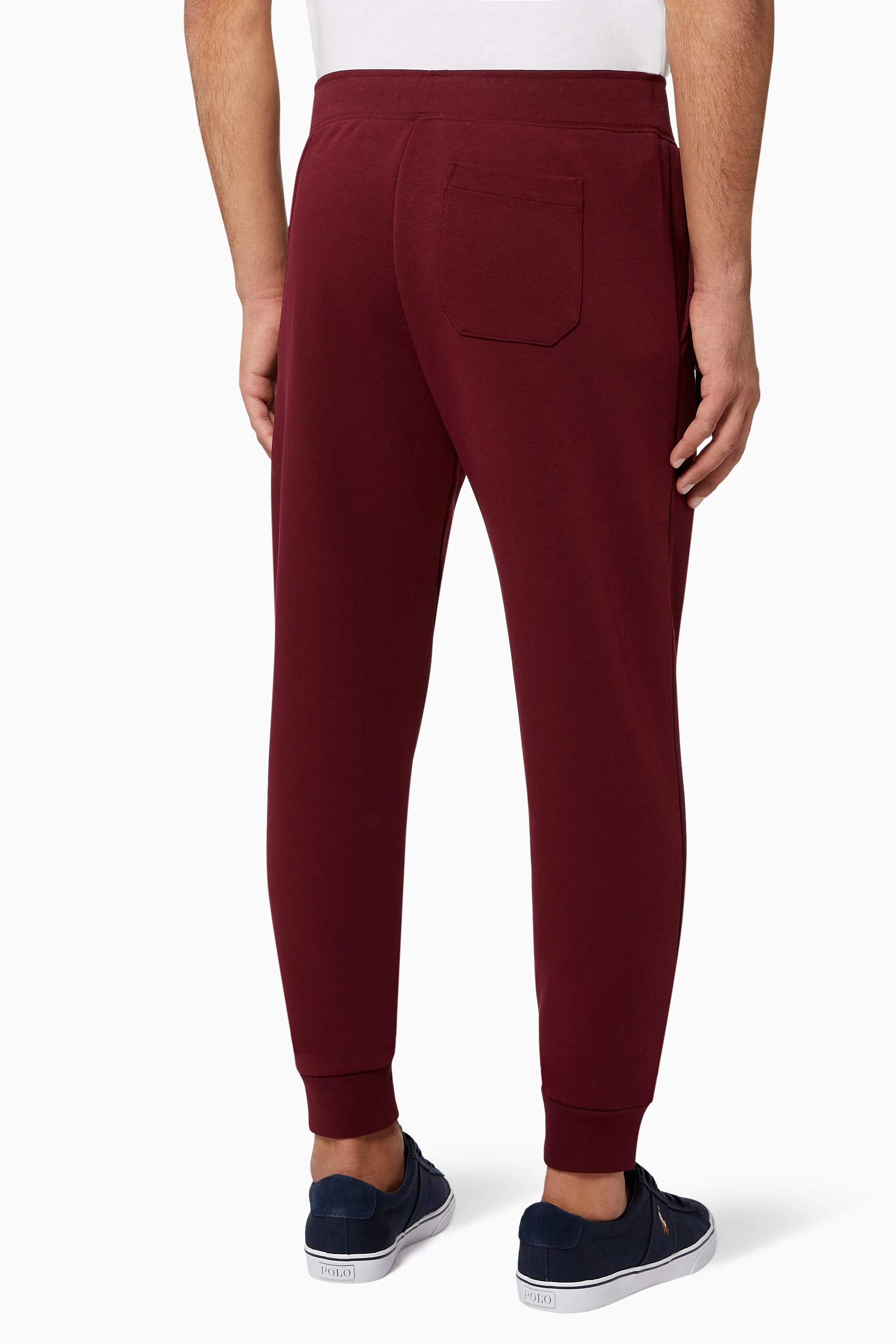 Burgundy polo sales sweatpants