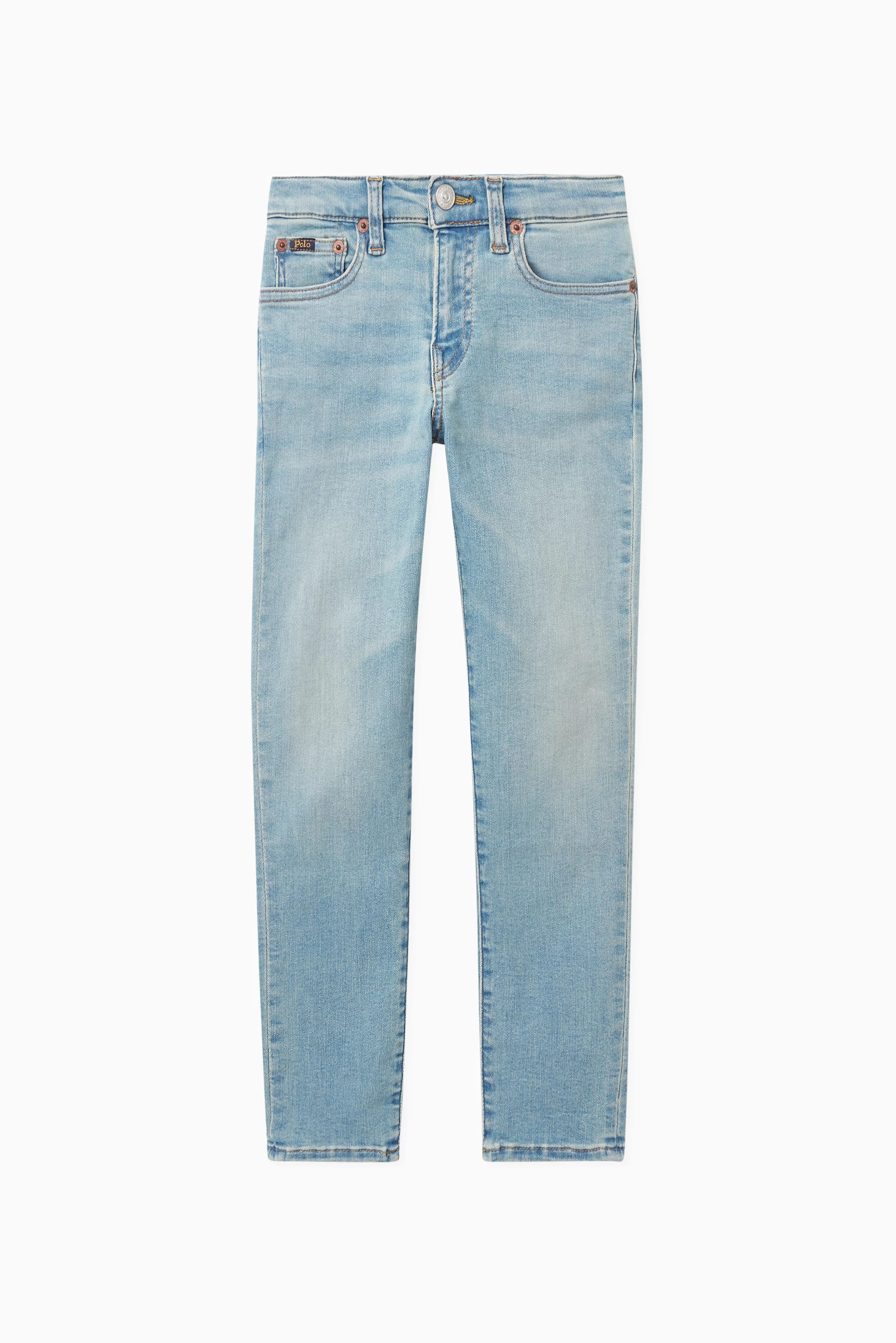 Buy Polo Ralph Lauren Blue Eldridge Skinny Stretch Jeans for Boys in UAE