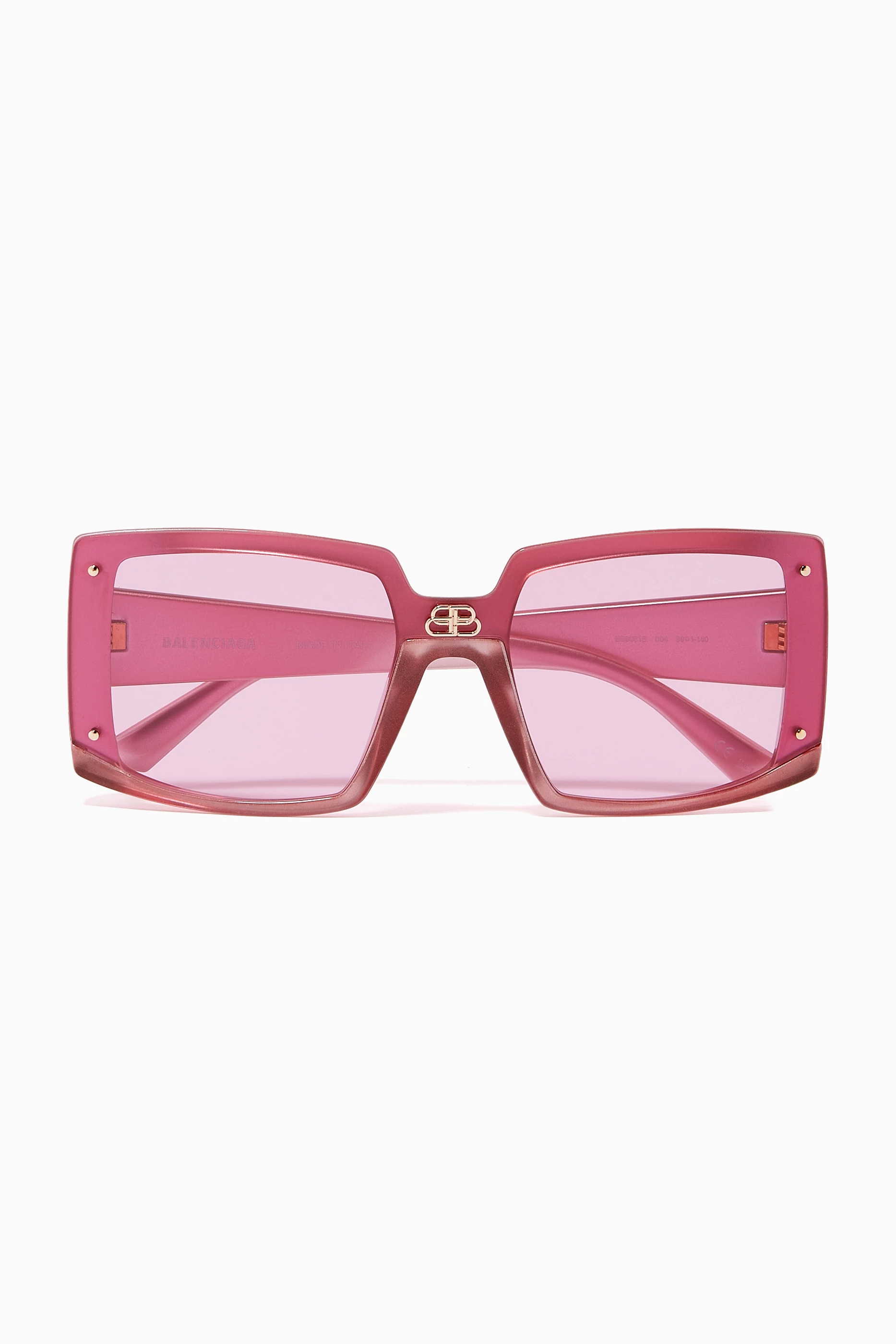 Balenciaga hot sale shield sunglasses