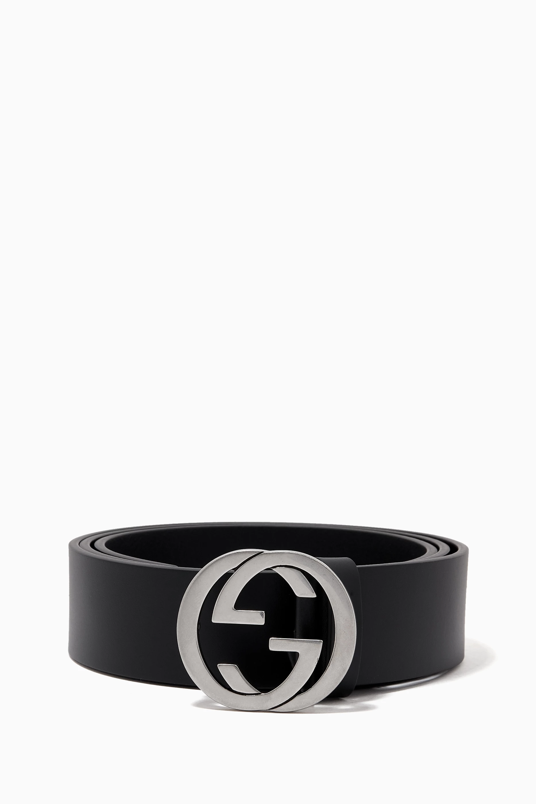 Gucci best sale belt interlocking
