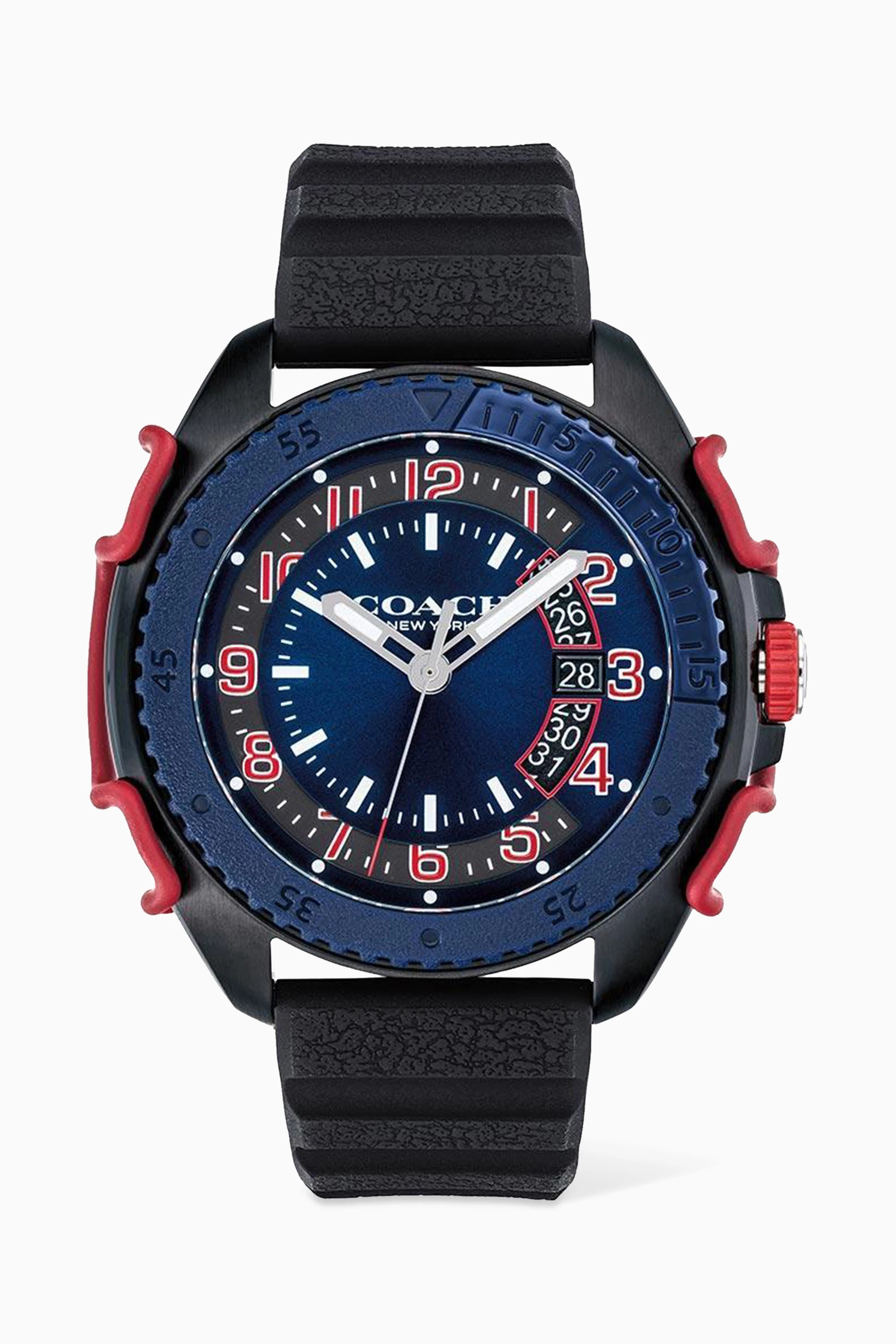 Buy Coach Grey C001 Watch 45mm for Men in UAE Ounass