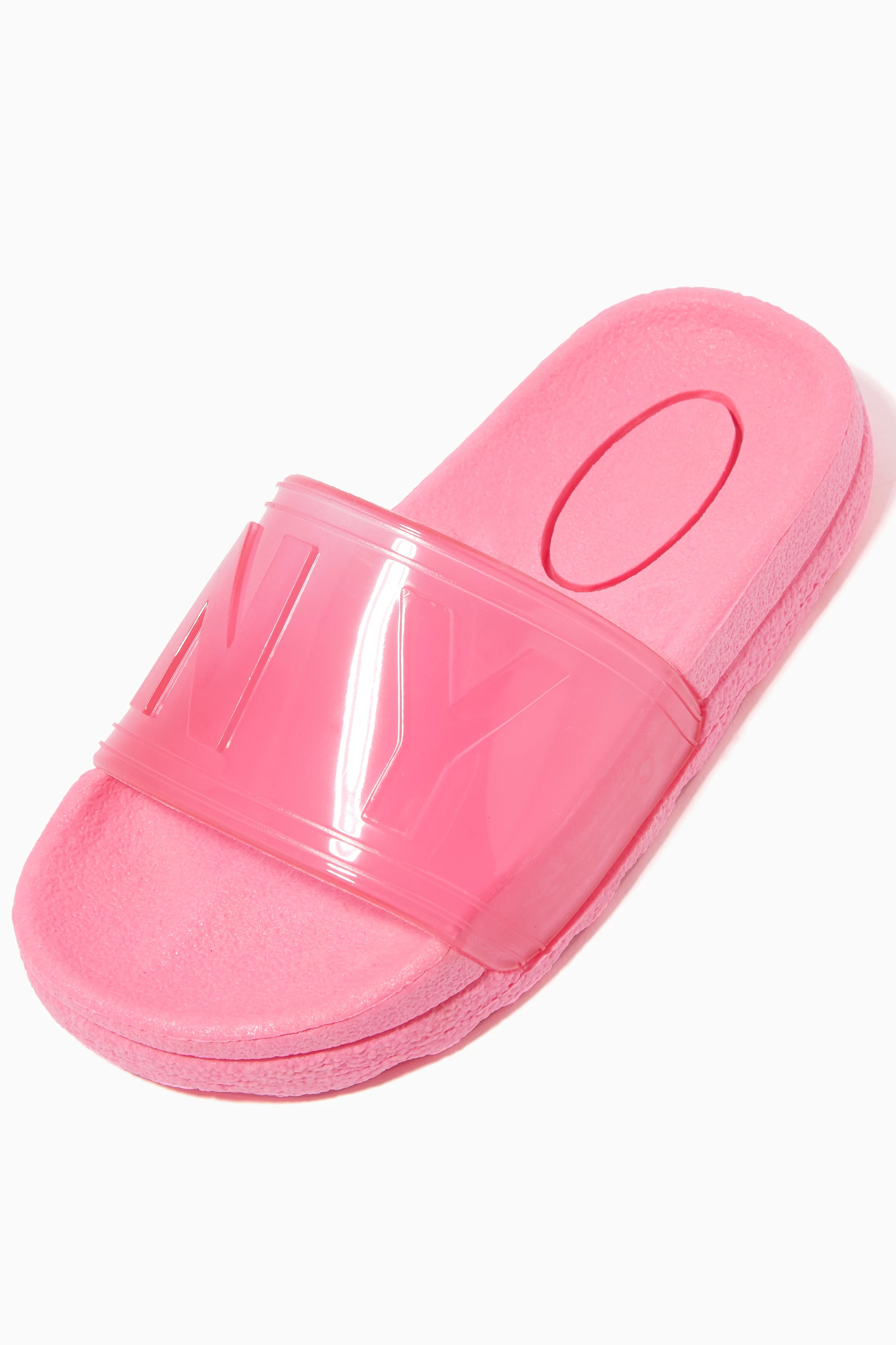 Dkny slides hot sale pink