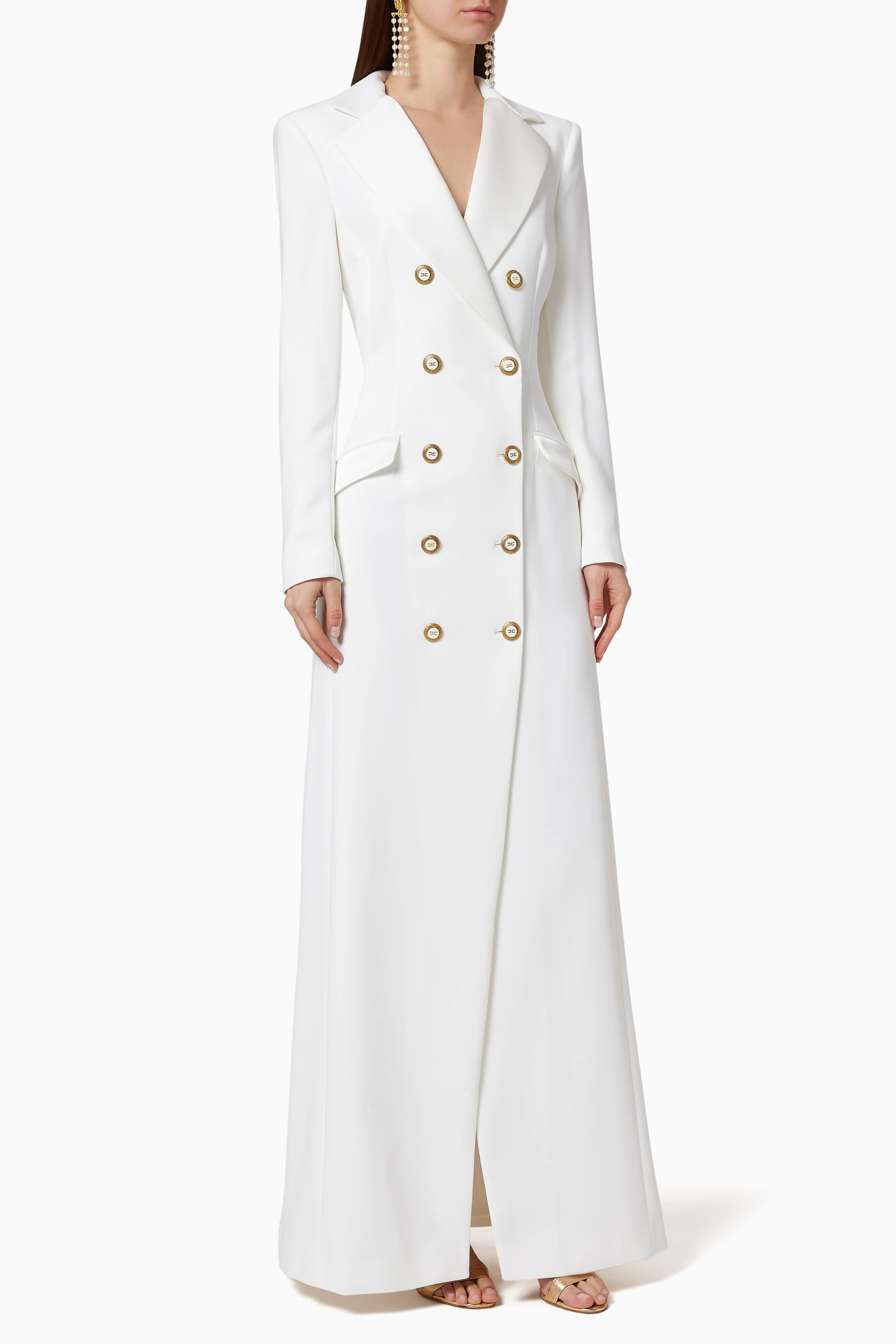 Maxi blazer clearance dress
