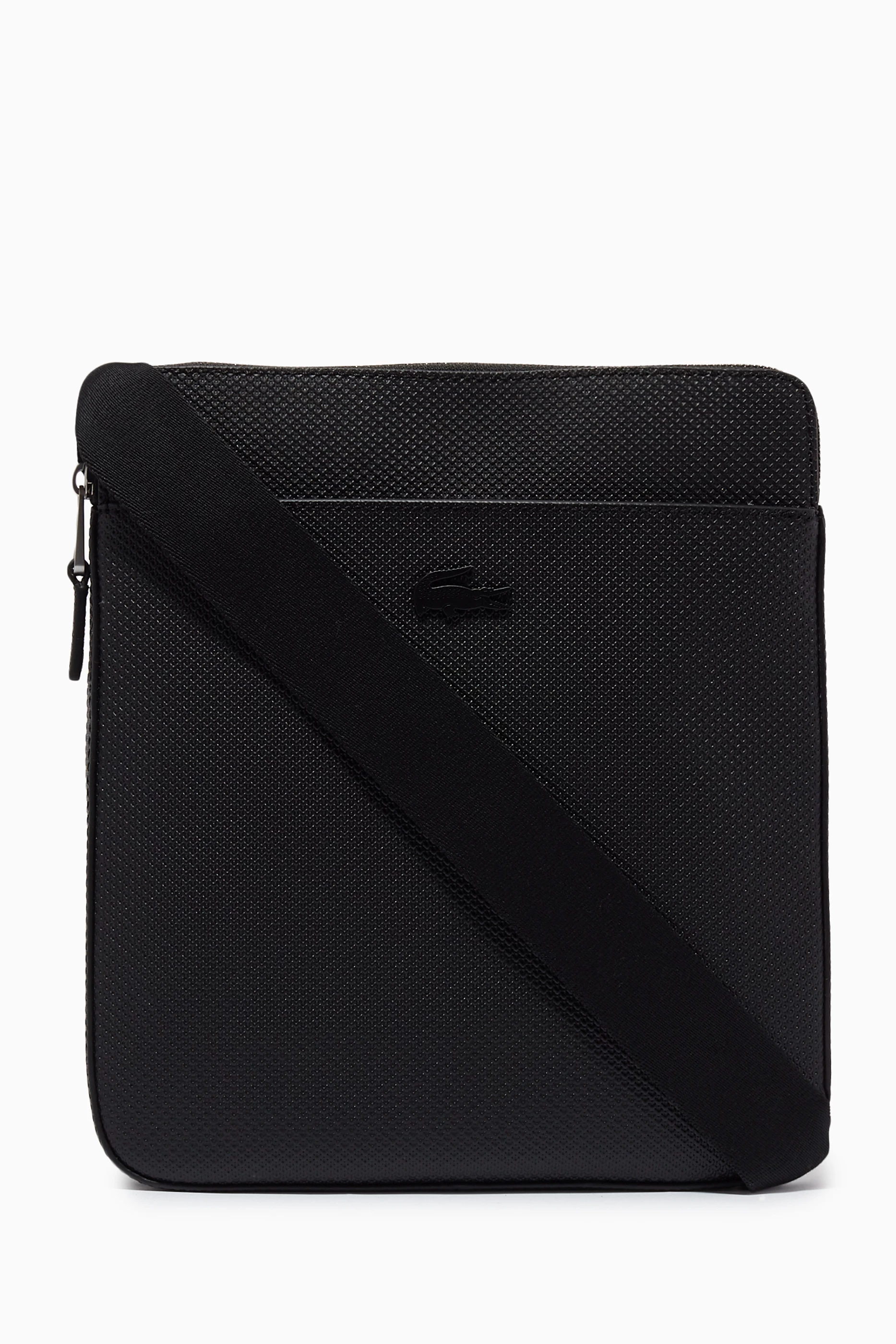 Men's chantaco matte deals piqué leather backpack