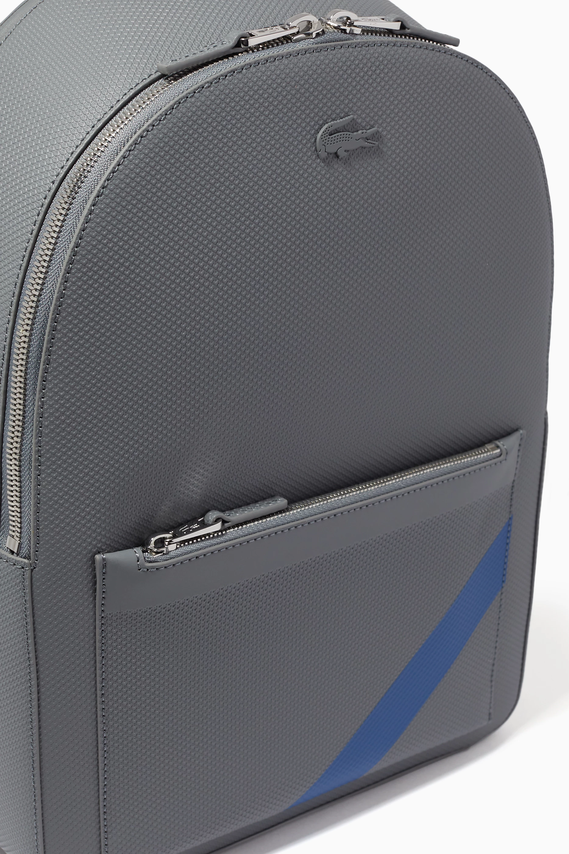 Men's chantaco soft top leather zip backpack