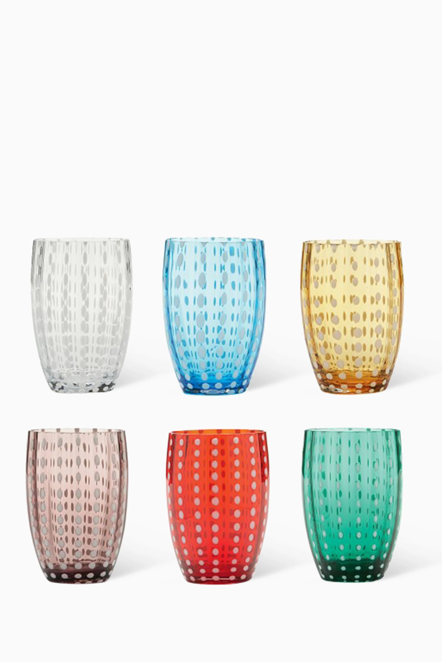 Coloured glassware online