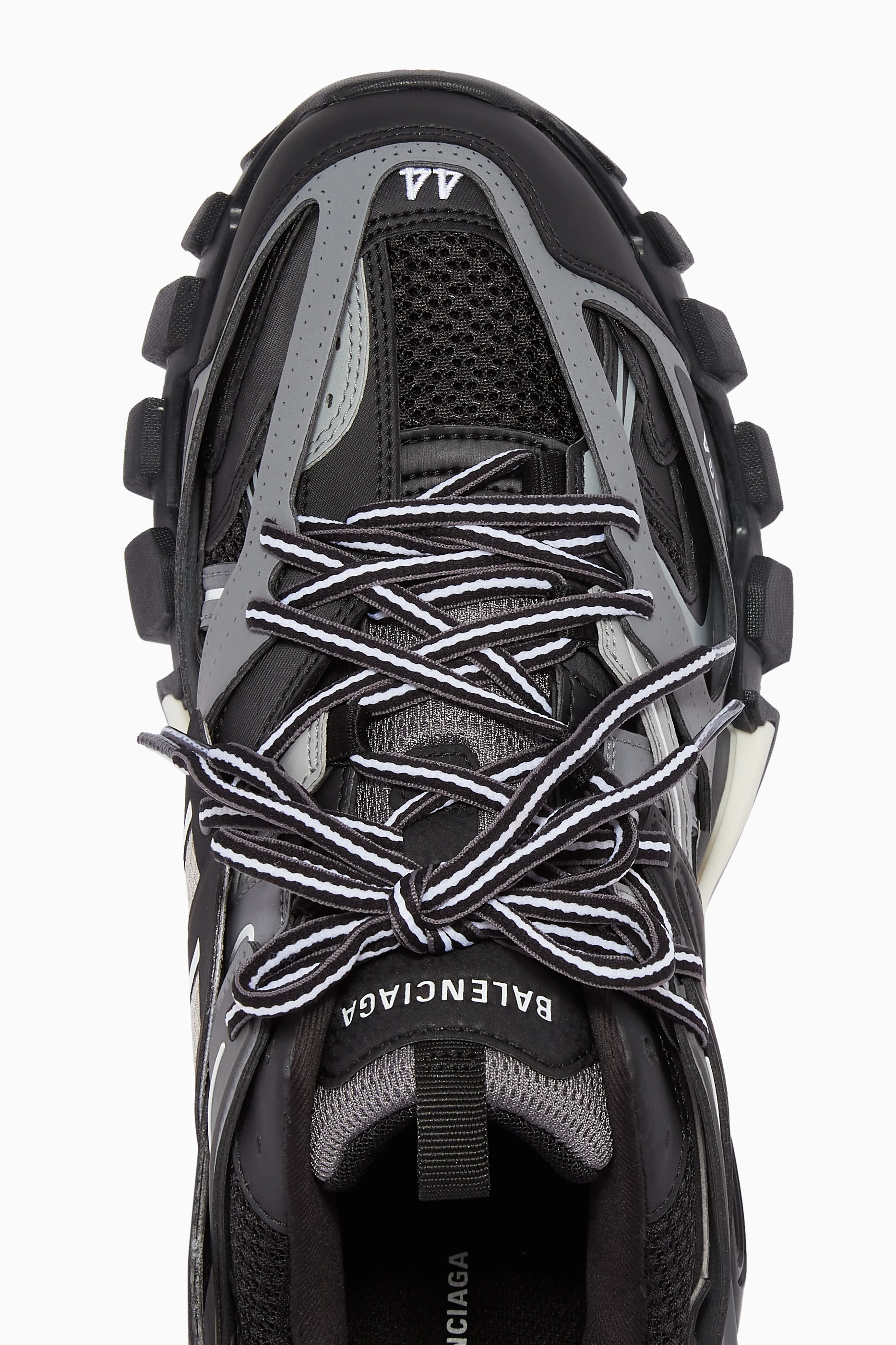 Buy Balenciaga Black Track Sneakers in Mesh Nylon for Men in UAE