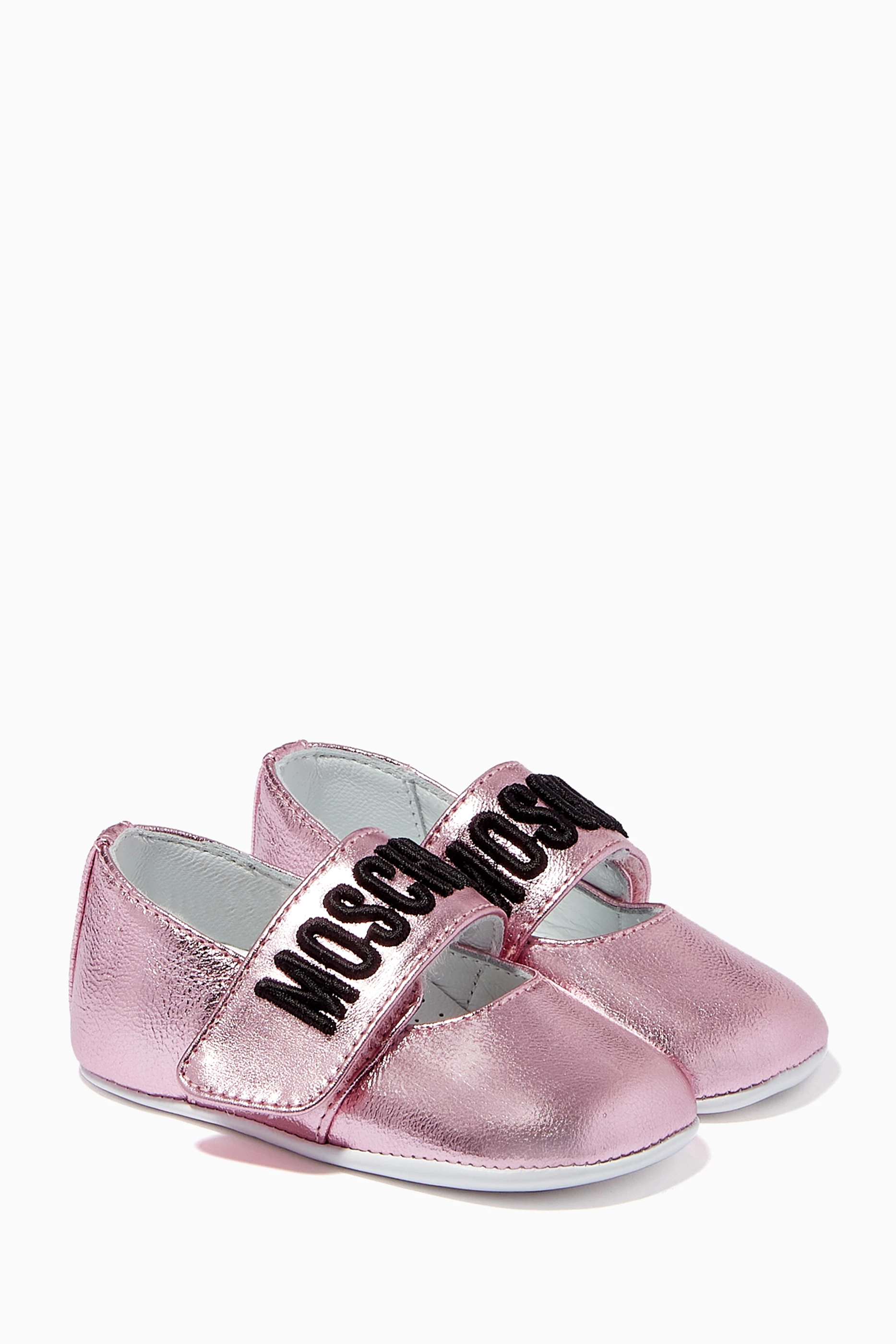 Baby girl hot sale moschino shoes