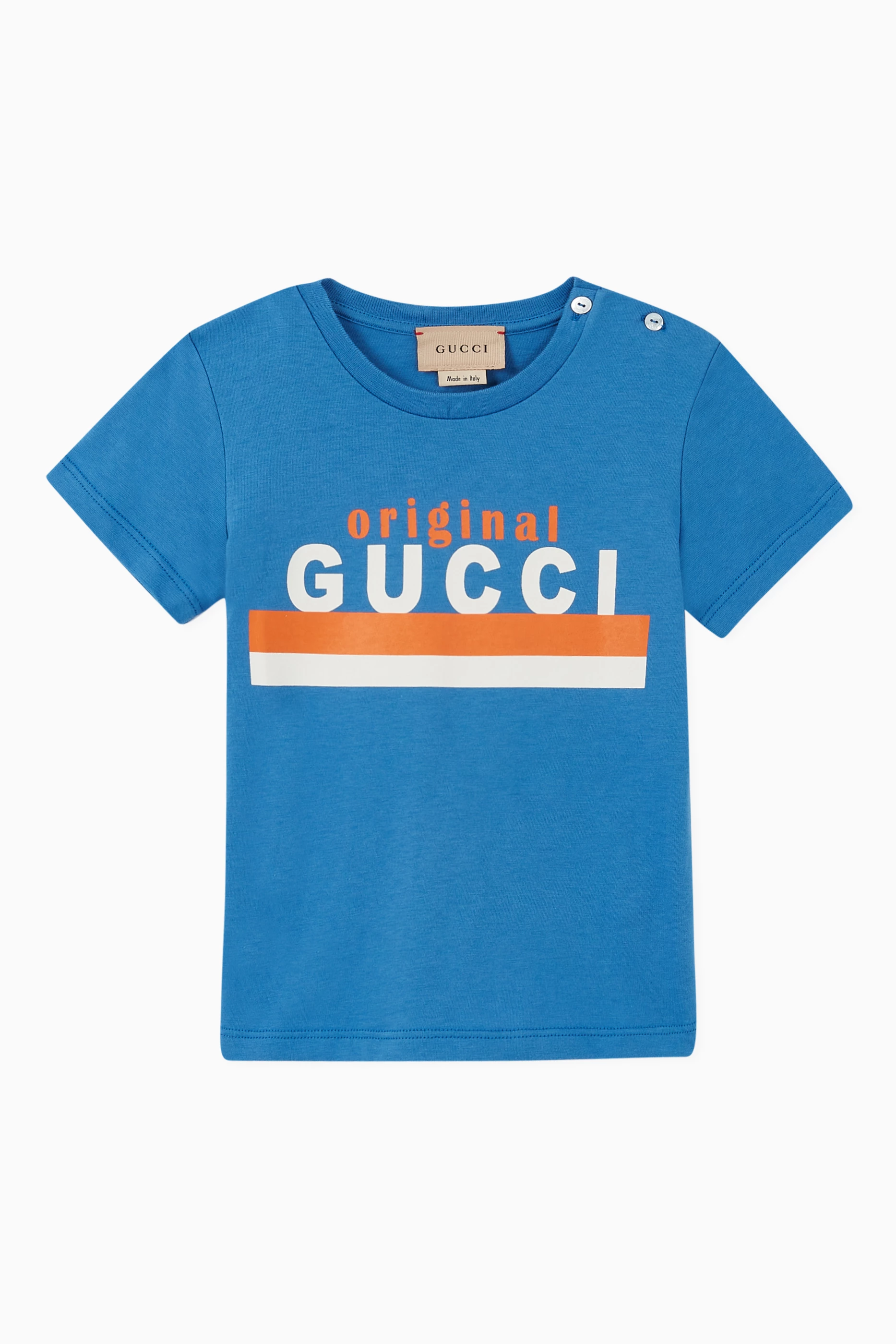 Baby blue cheap gucci shirt