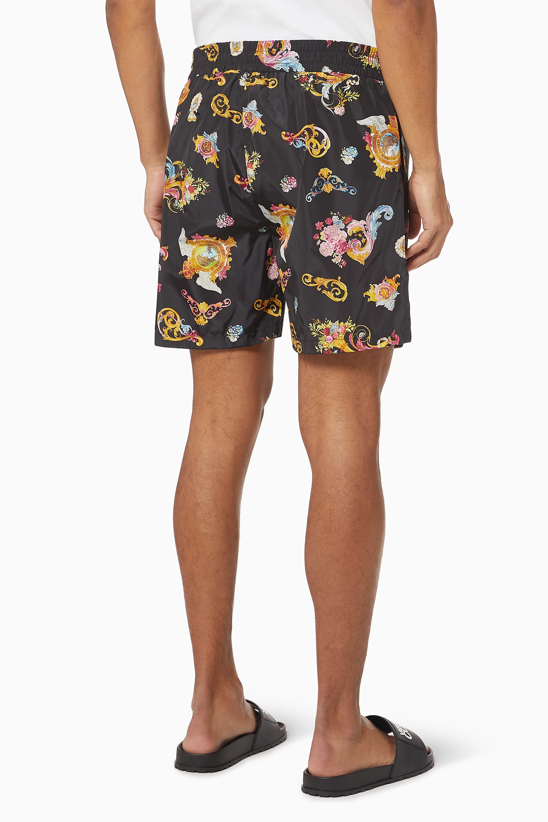 Baroque swim shorts top