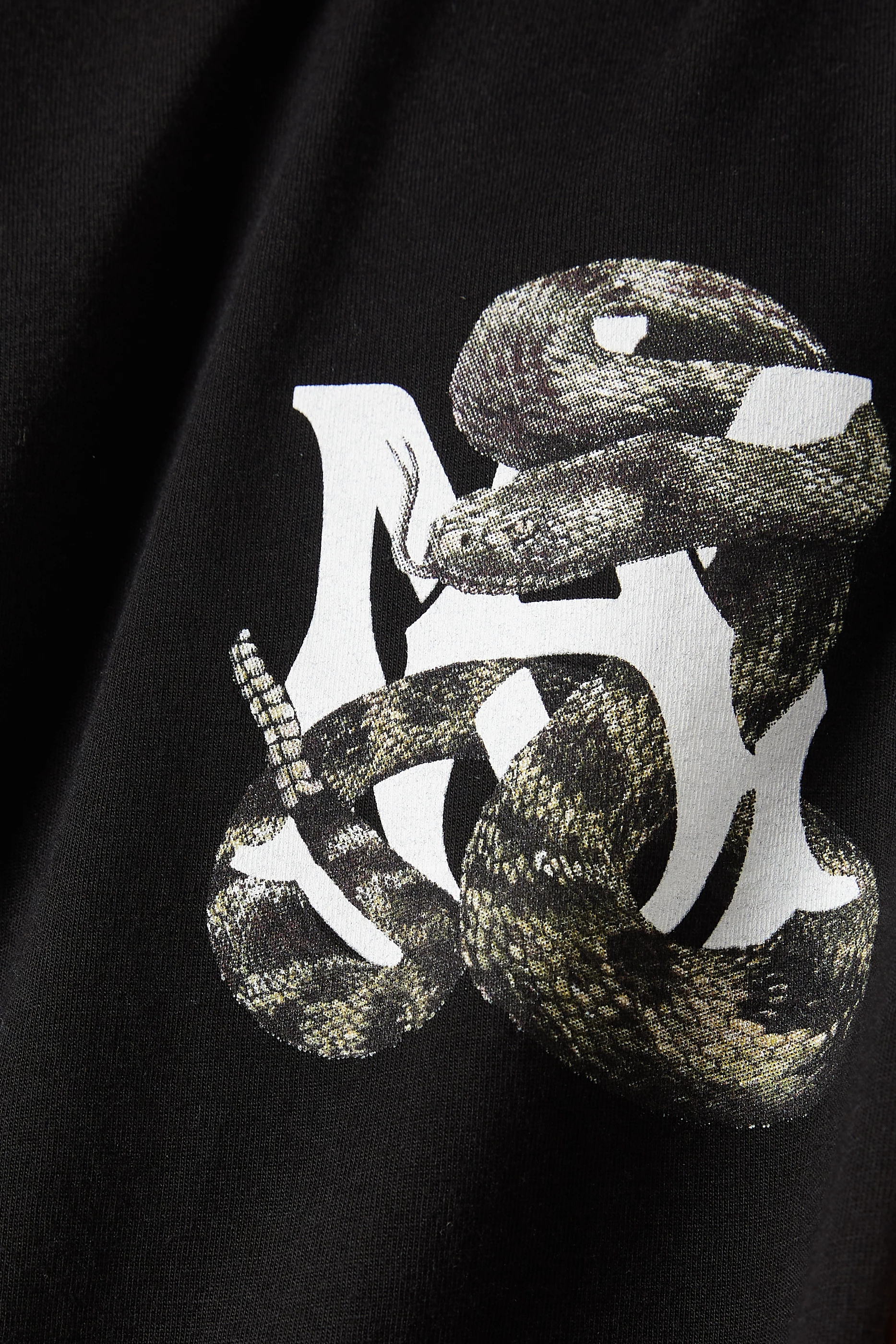Amiri snake best sale shirt