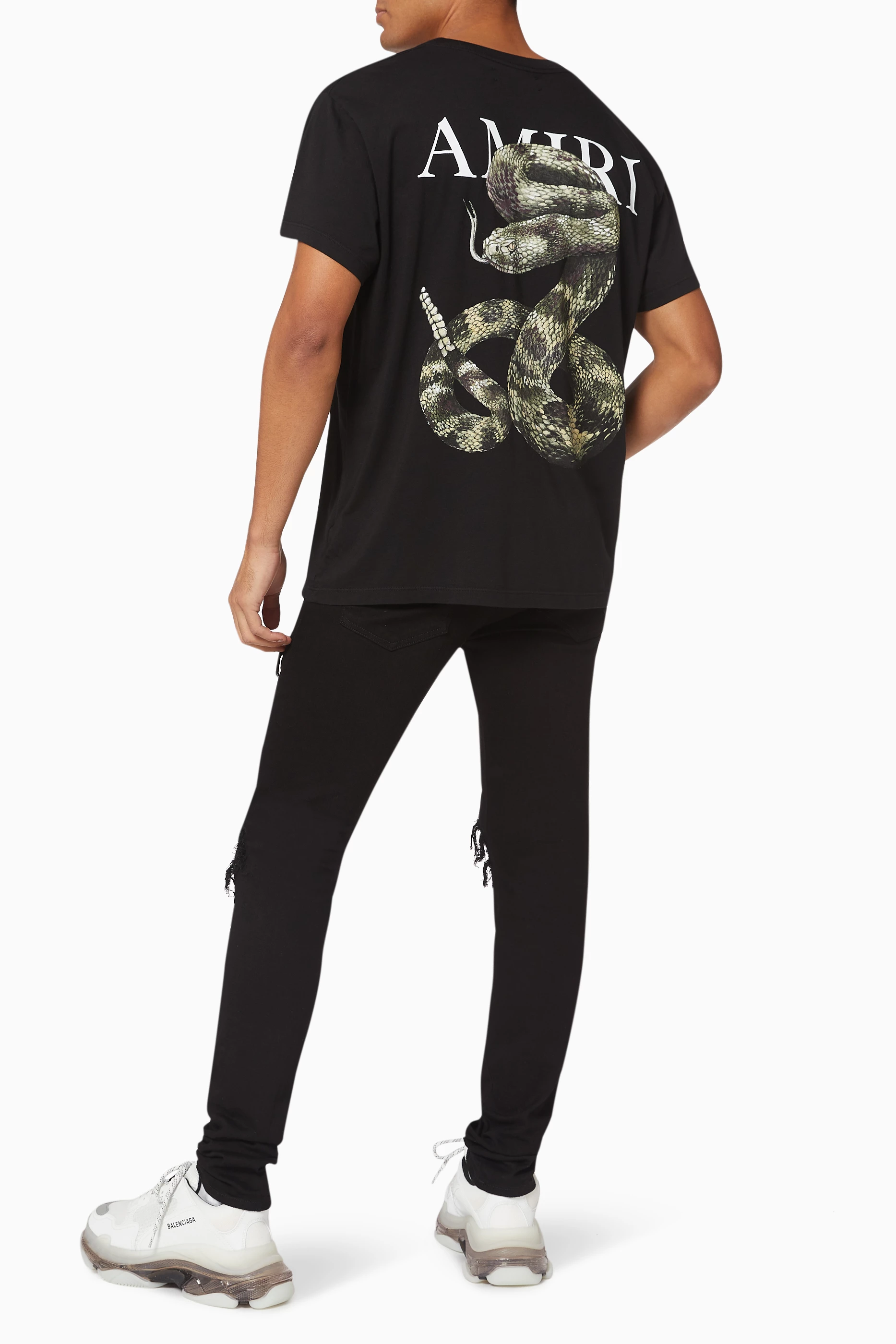 Amiri snake shirt clearance