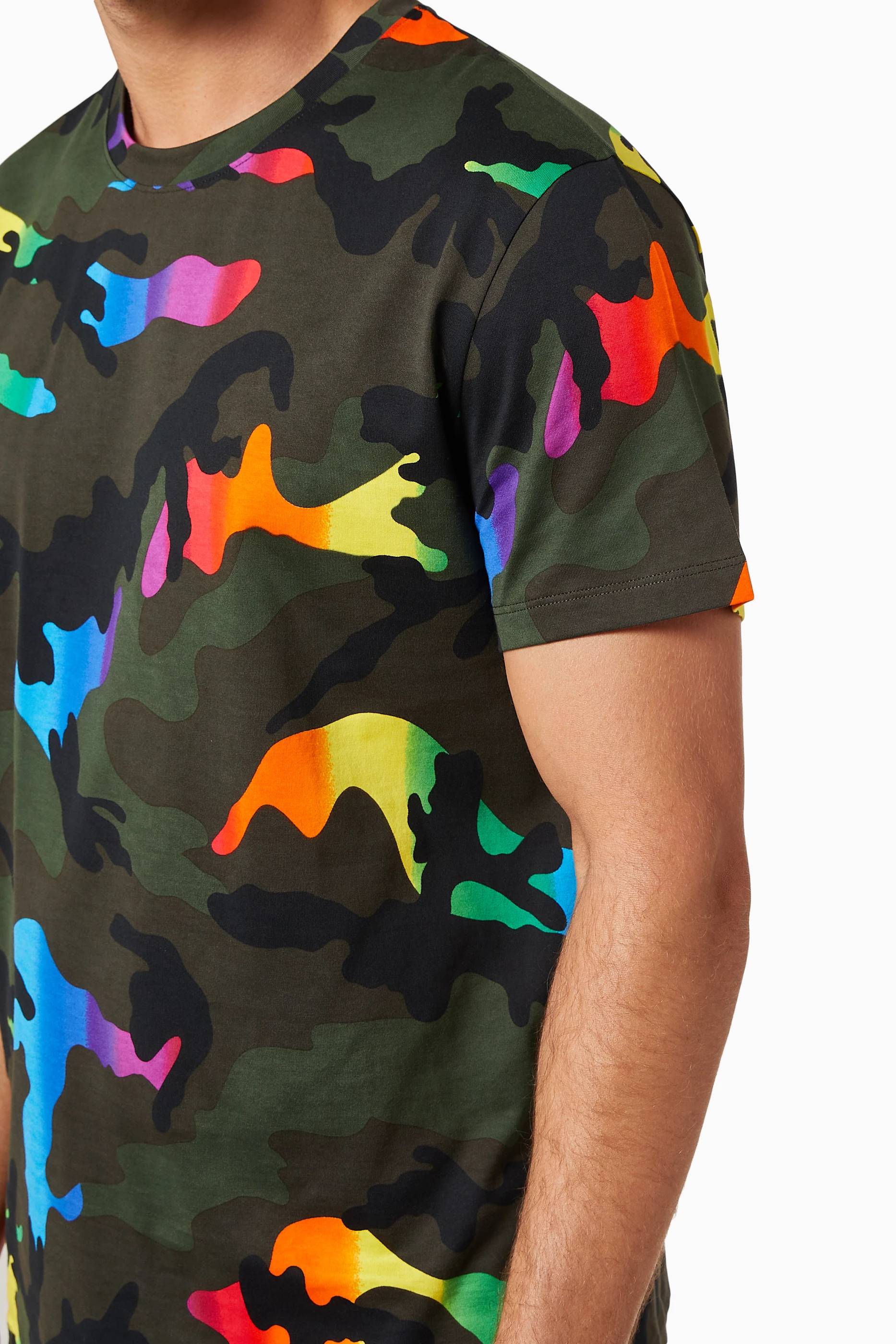 Valentino 2025 camouflage shirt