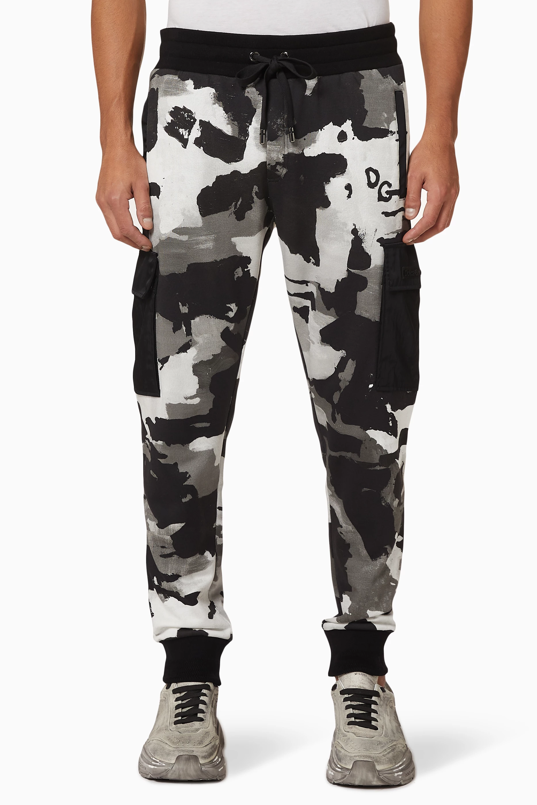 Camouflage sweat cheap pants