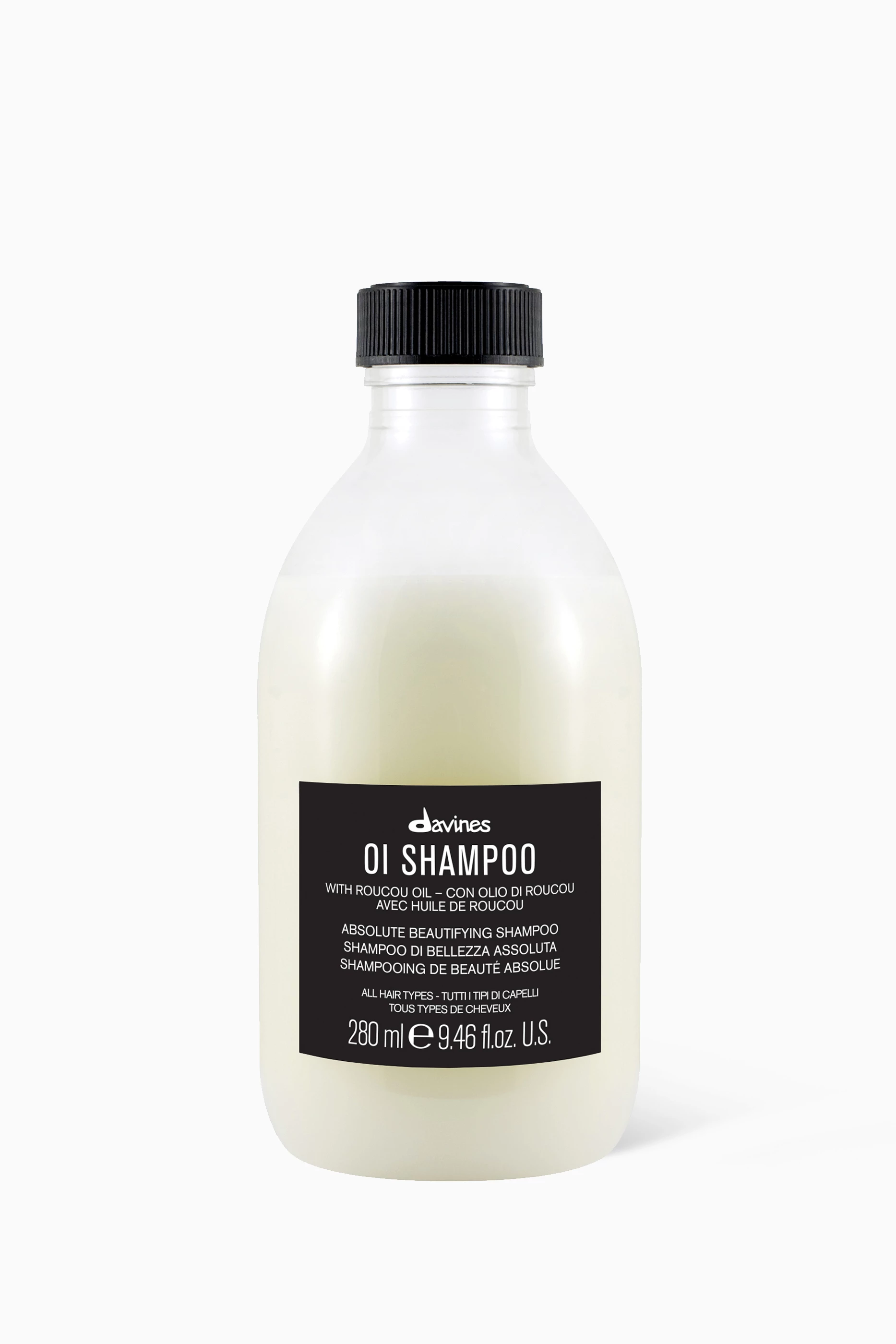 Buy Davines Colourless OI Shampoo 280ml for UNISEX in UAE Ounass
