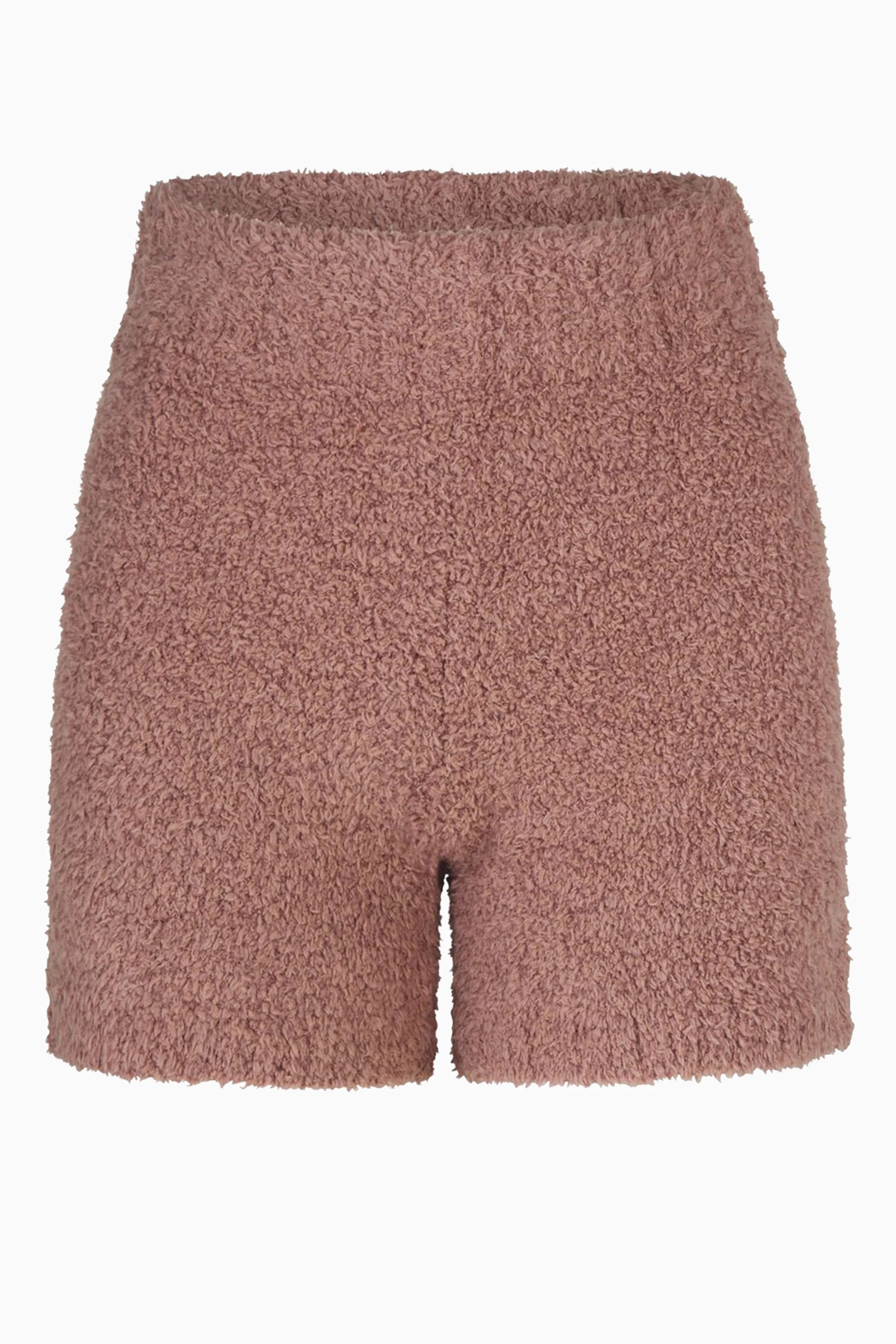 Buy SKIMS Brown Cozy Knit Short for Women in UAE