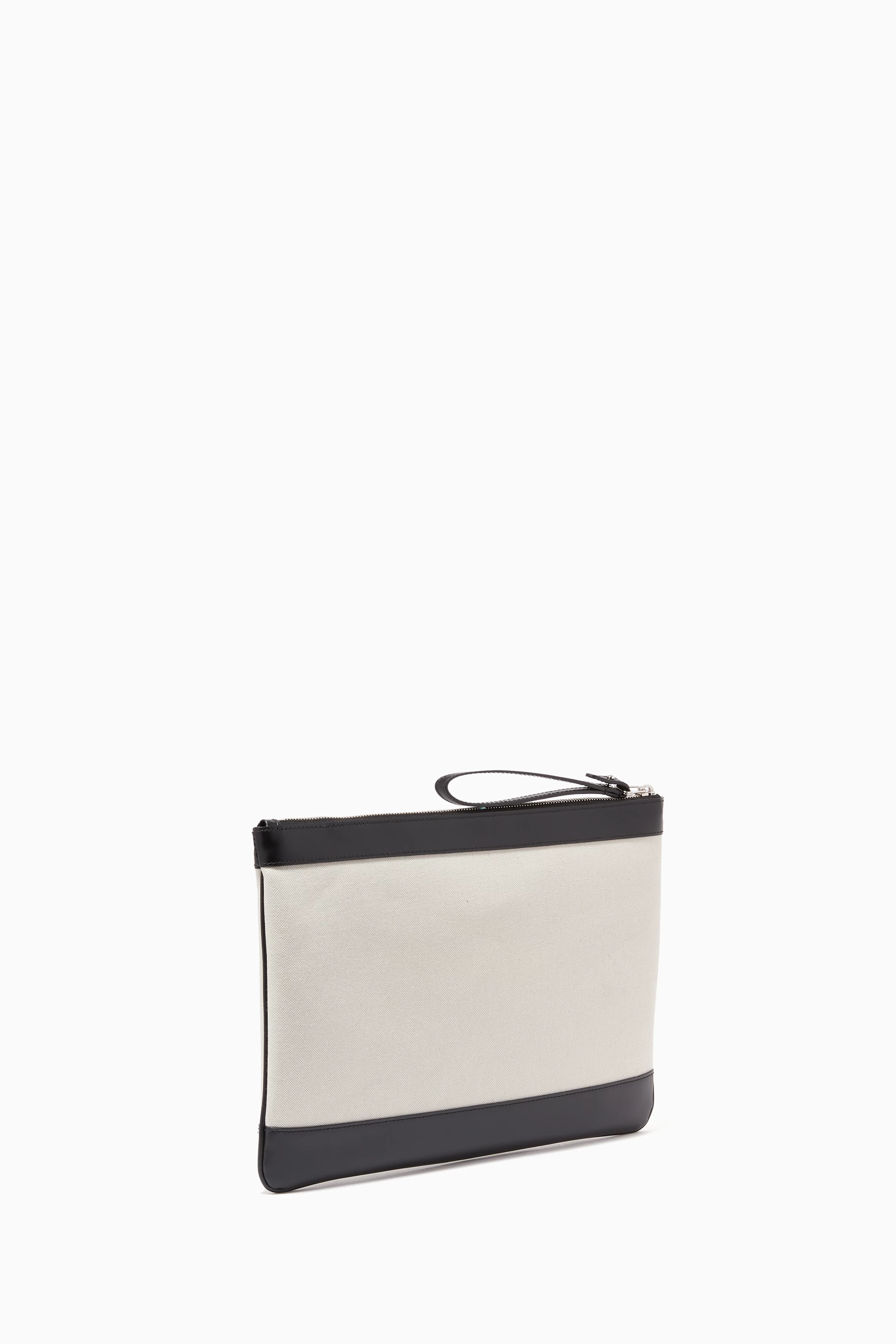 Balenciaga navy 2025 pouch with strap