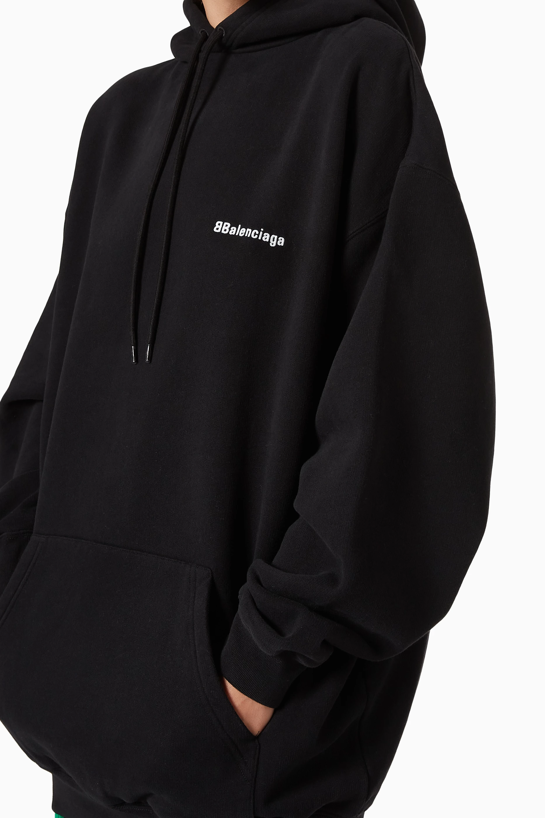 Balenciaga hoodie small logo sales