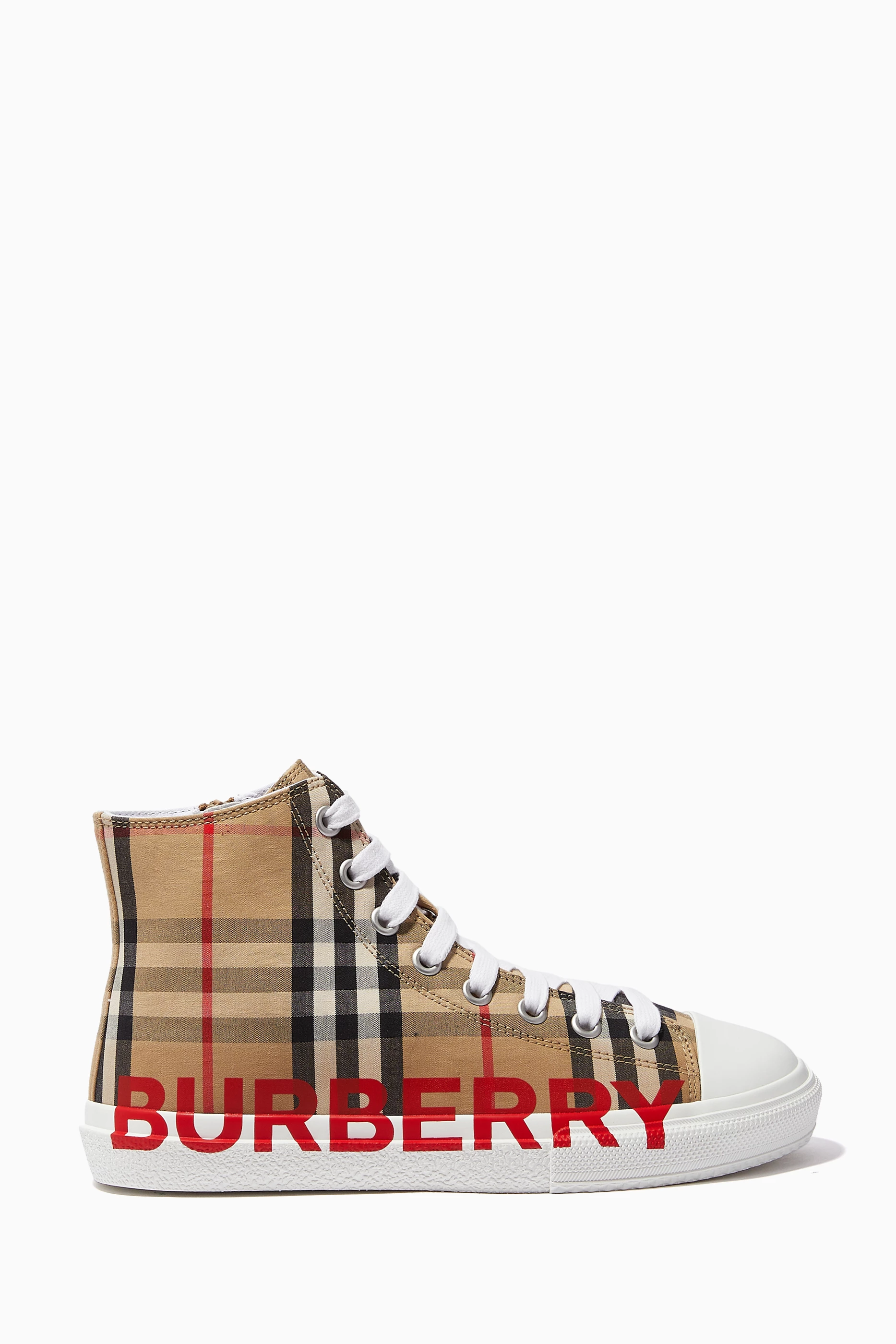 Burberry high online top sneakers