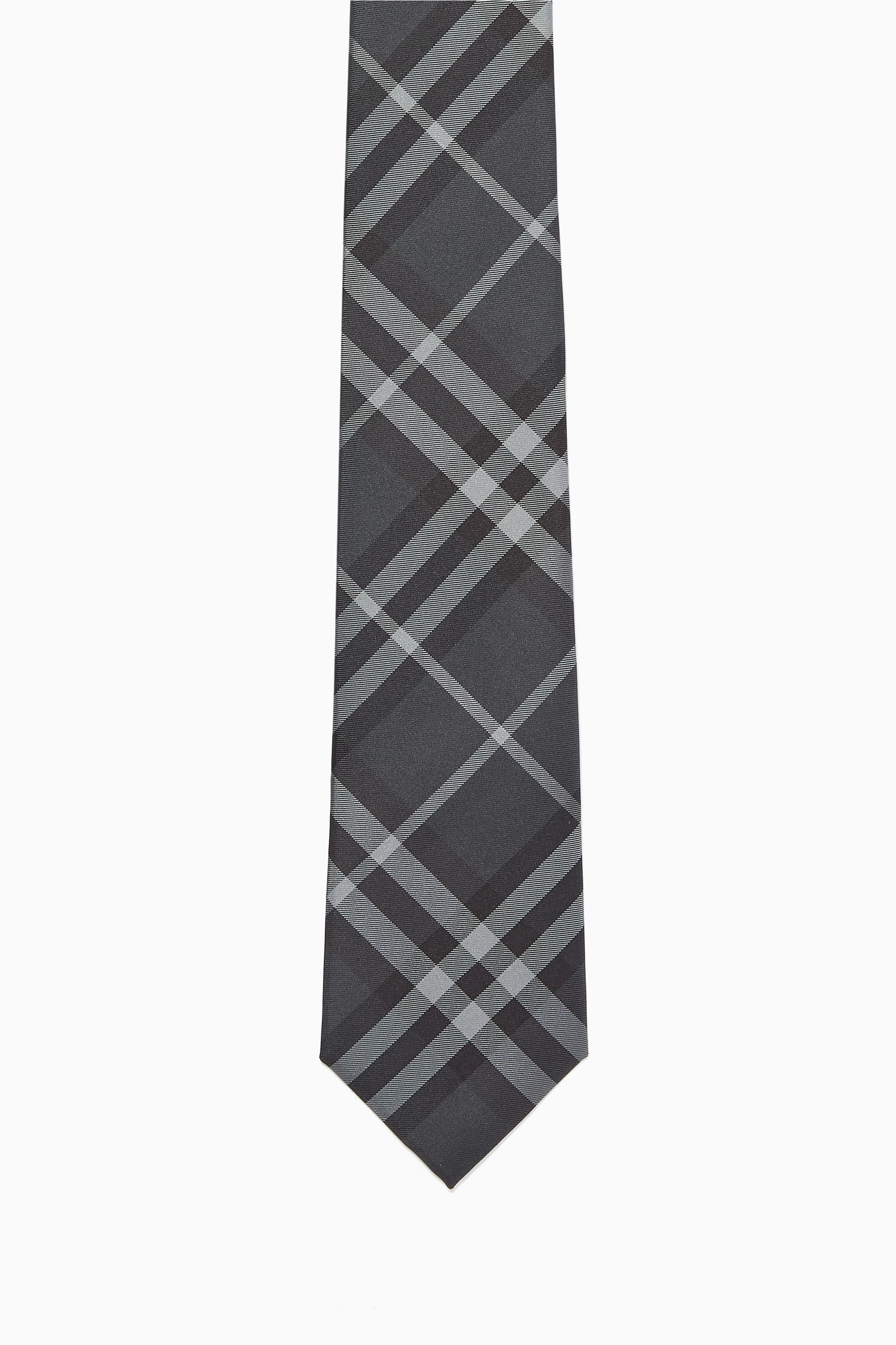 Grey top burberry tie