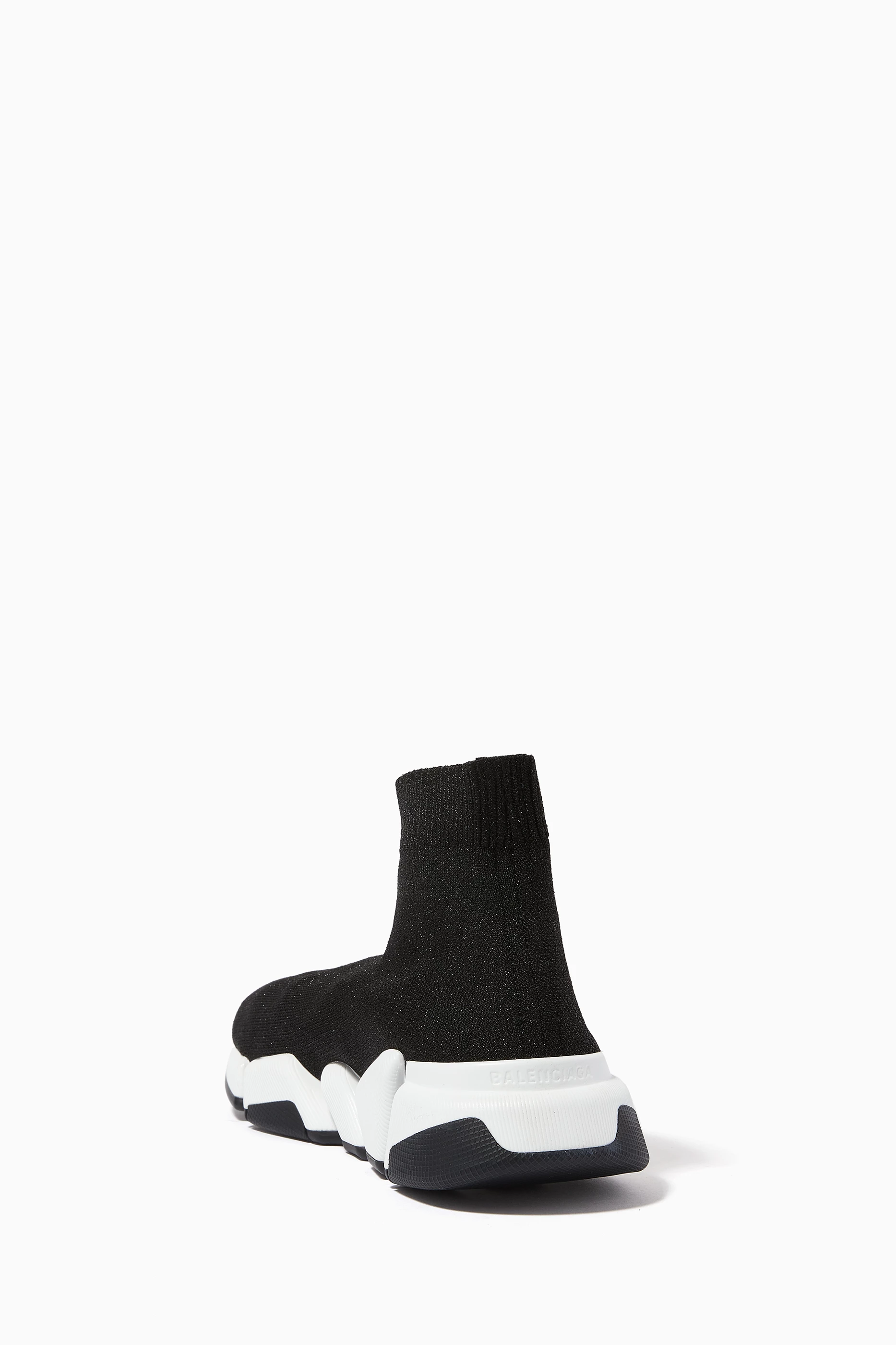 Balenciaga speed trainer femme argent discount