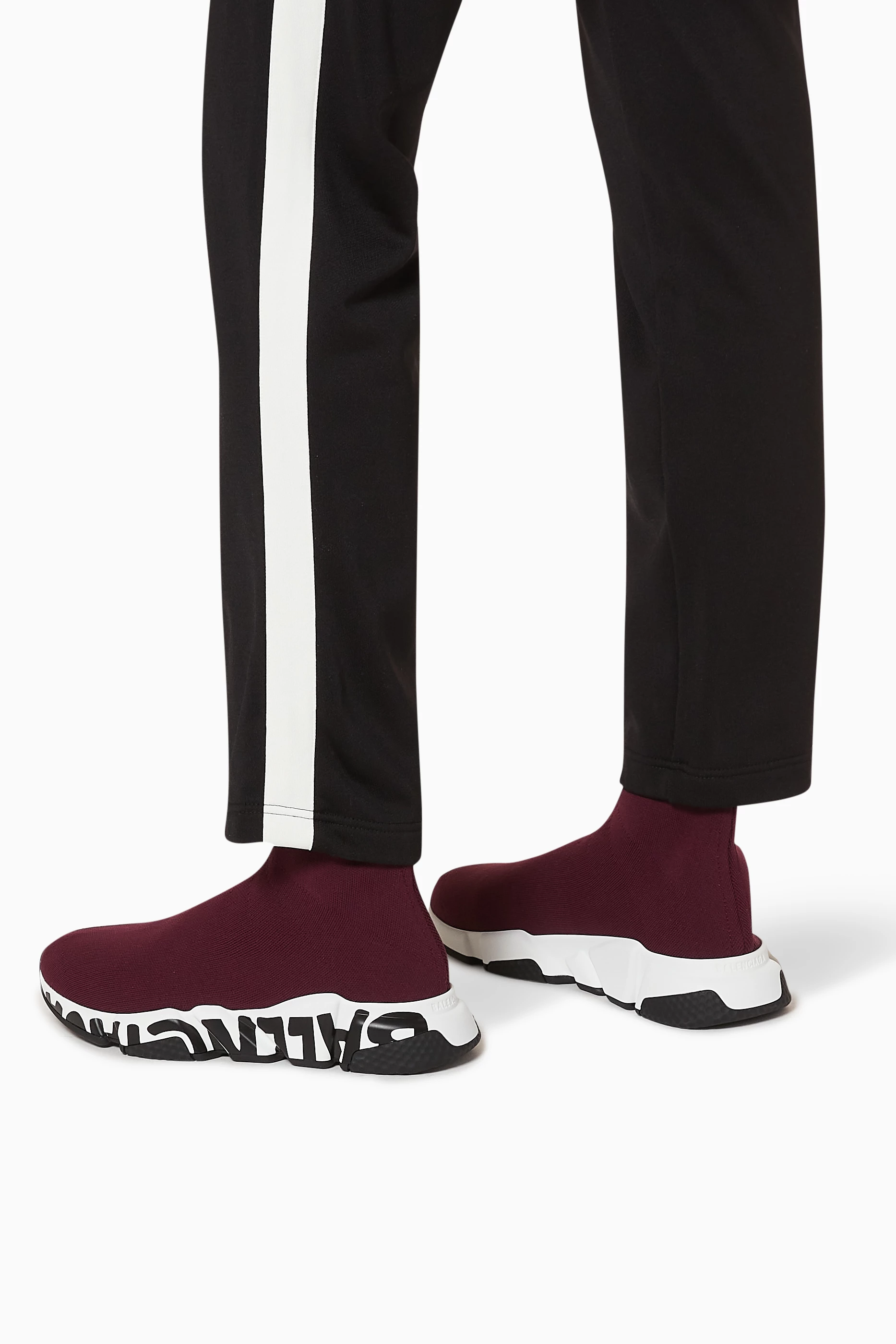 Balenciaga speed top trainer purple