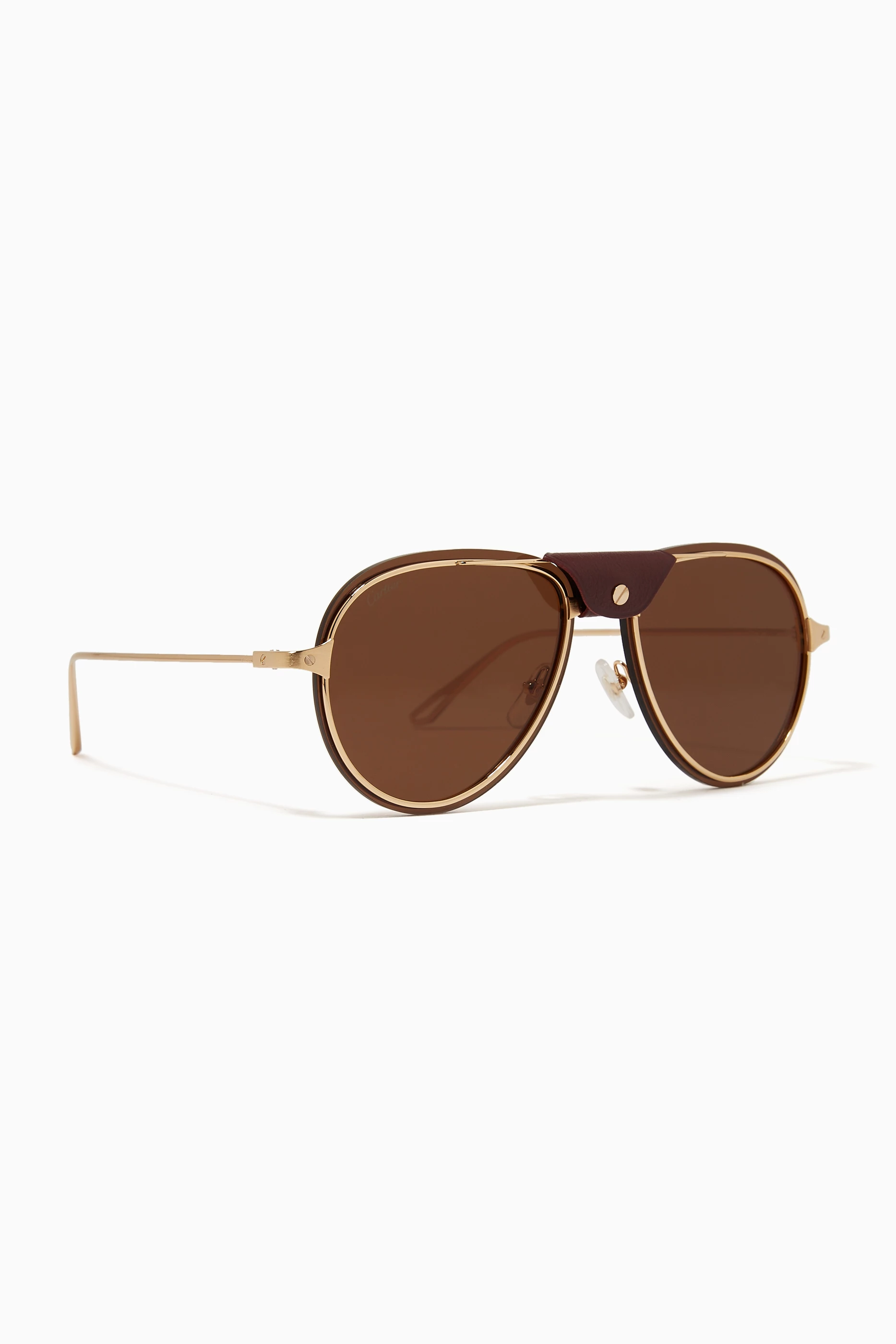 Cartier santos aviator sunglasses hot sale