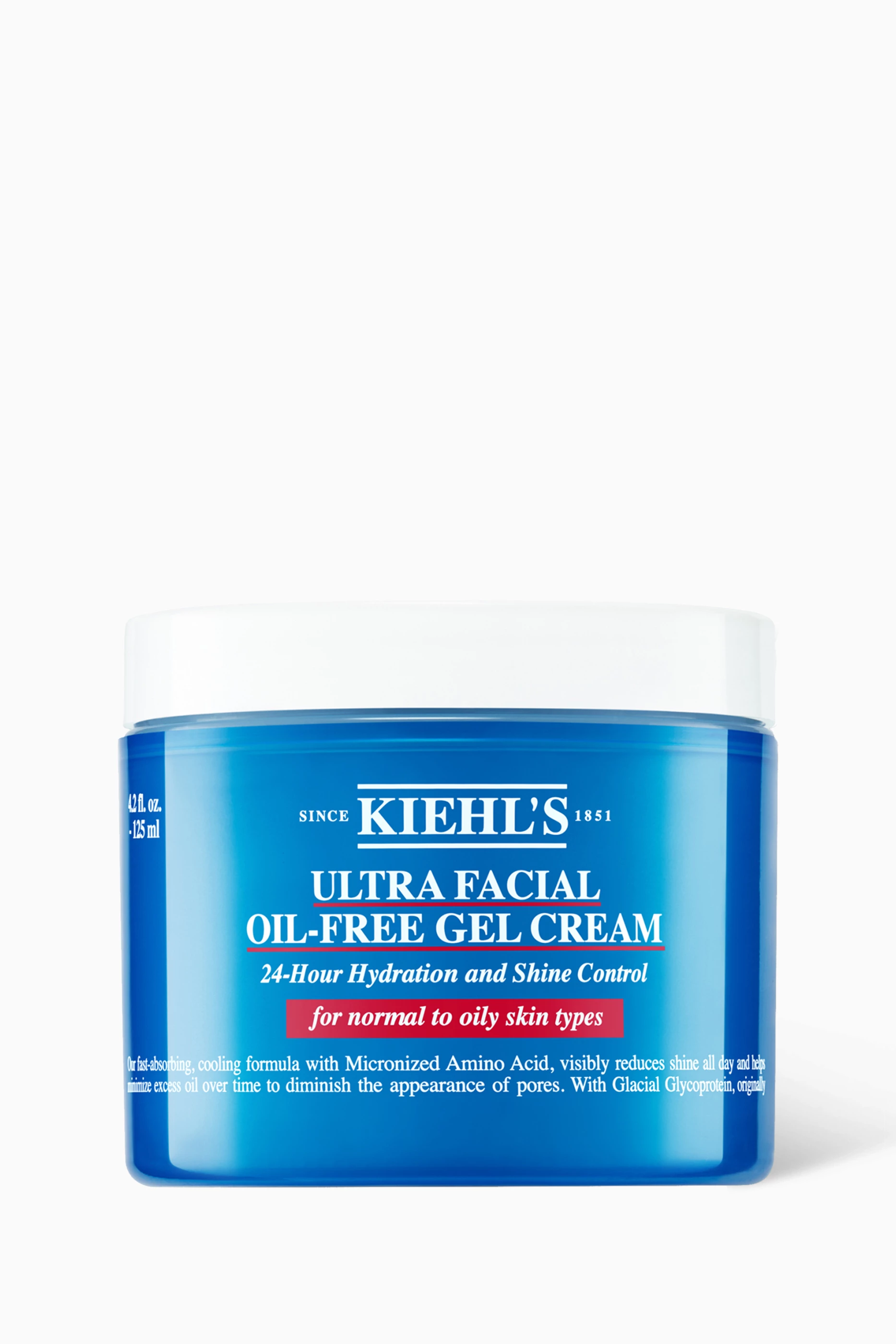 Buy Kiehl s Colourless Ultra Facial Oil Free Gel Cream 125ml for