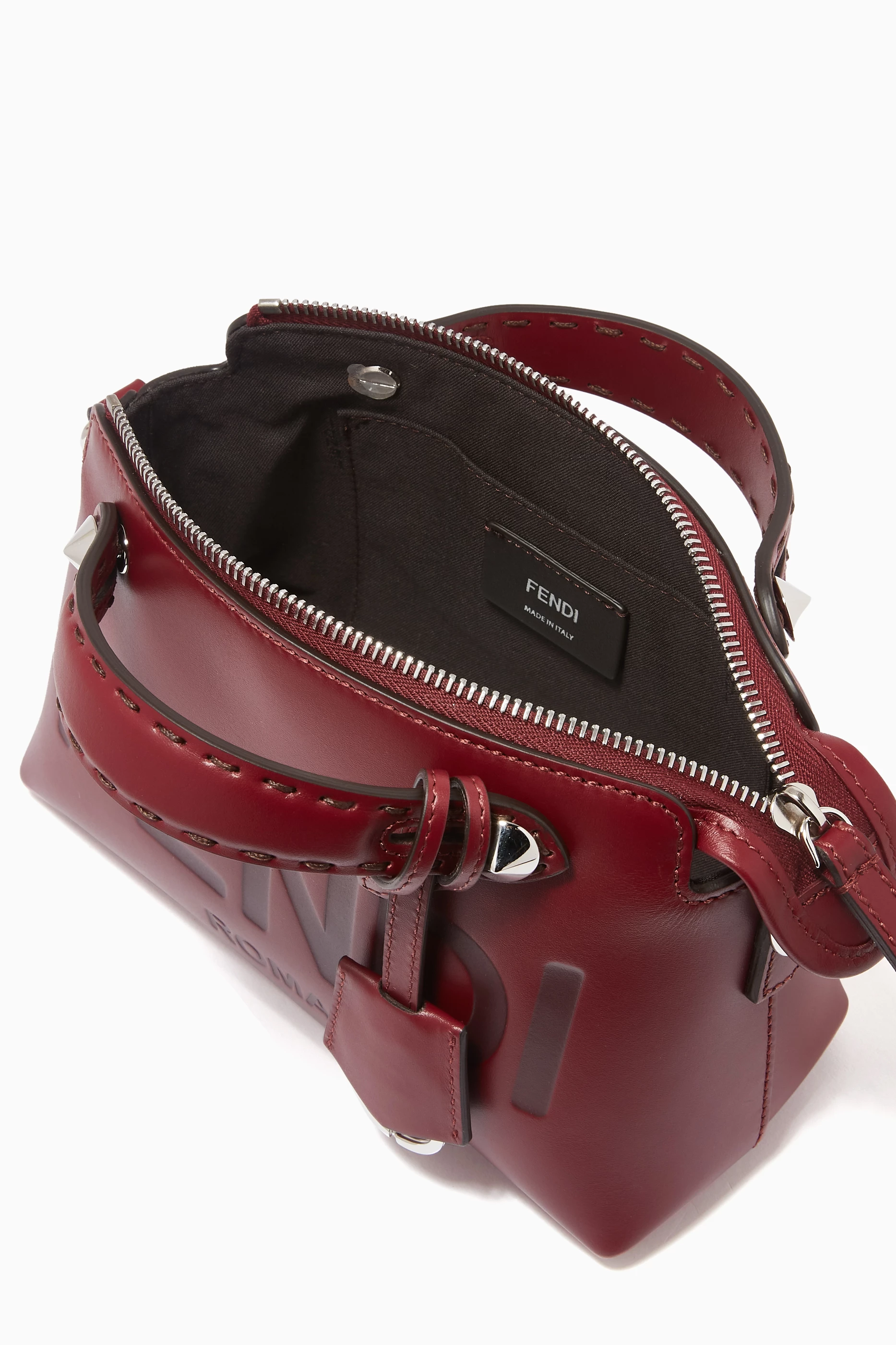 Fendi maroon cheap bag