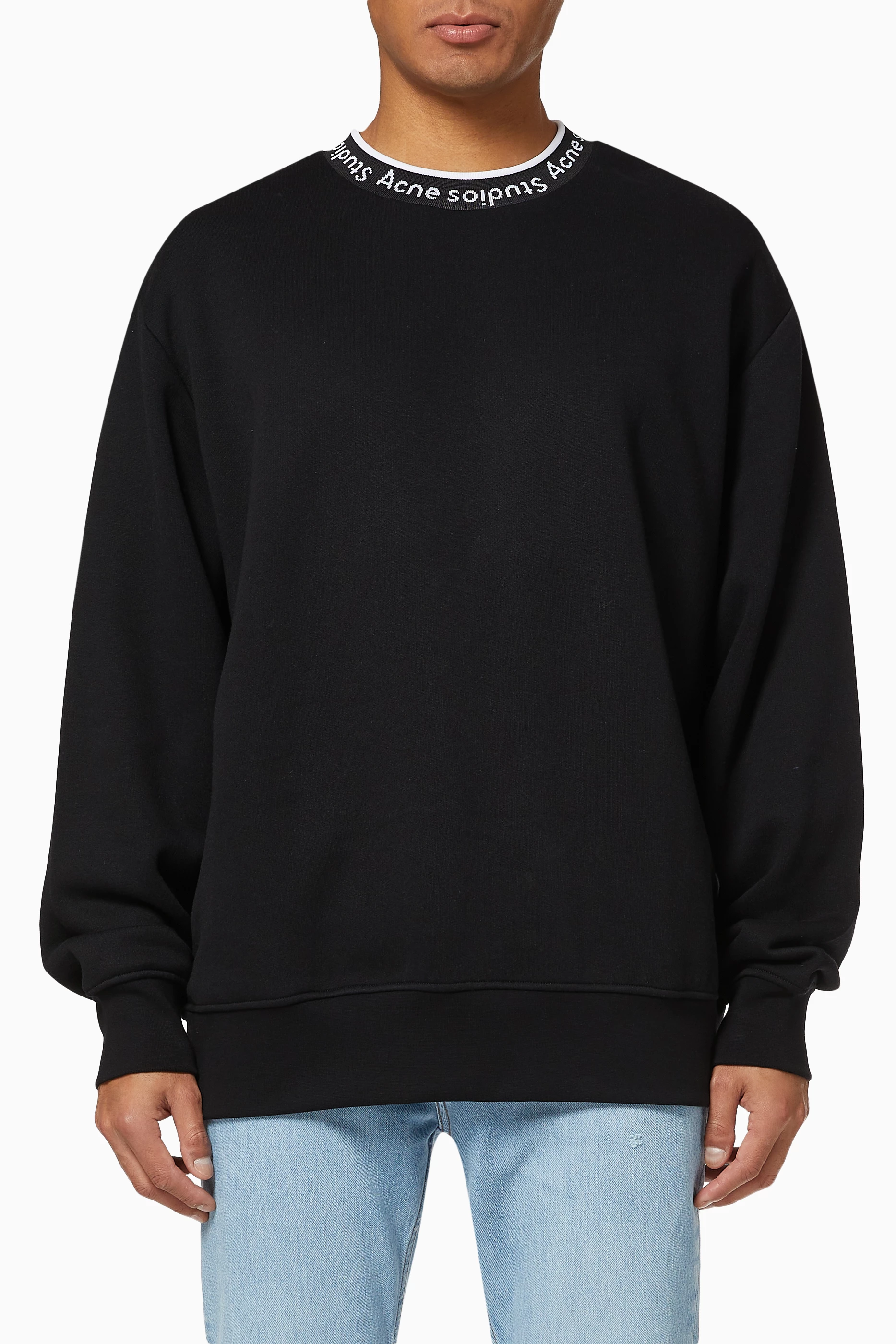 Acne studios deals black sweatshirt